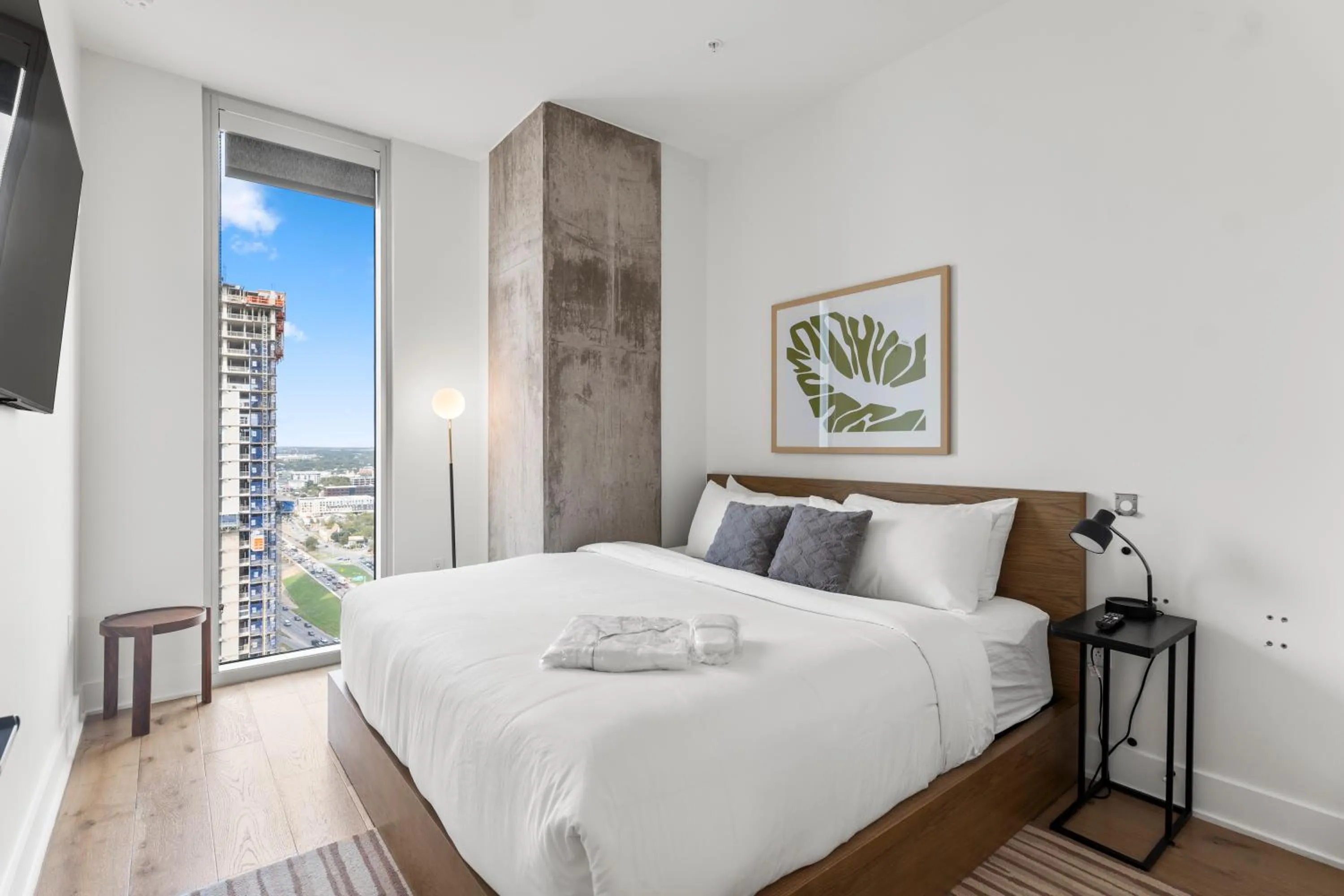 Bed in Austin Condo Hotel
