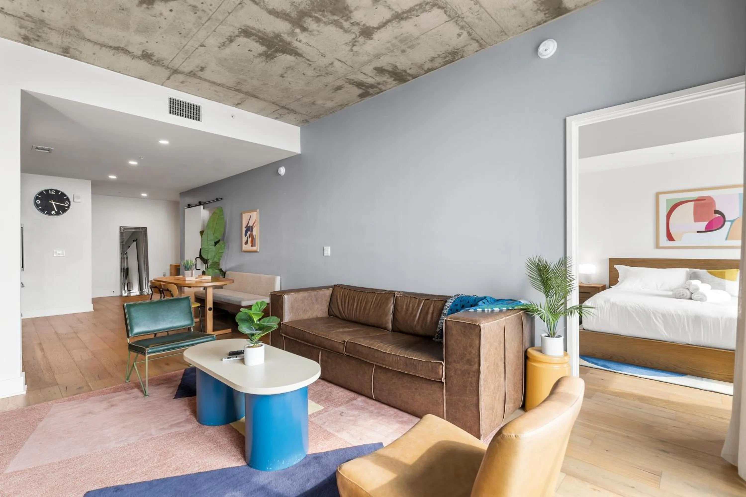 Bed in Austin Condo Hotel