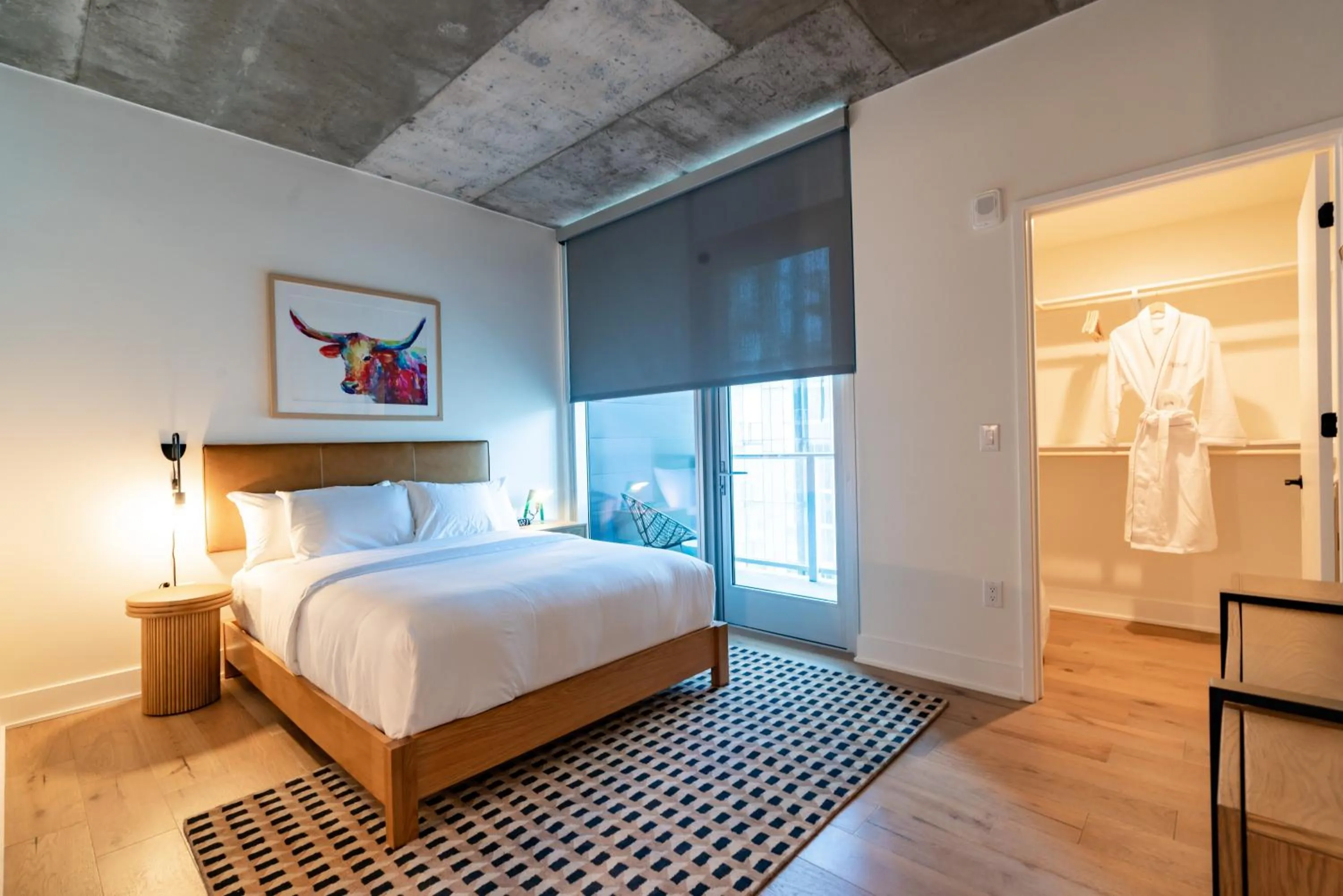 Bed in Austin Condo Hotel