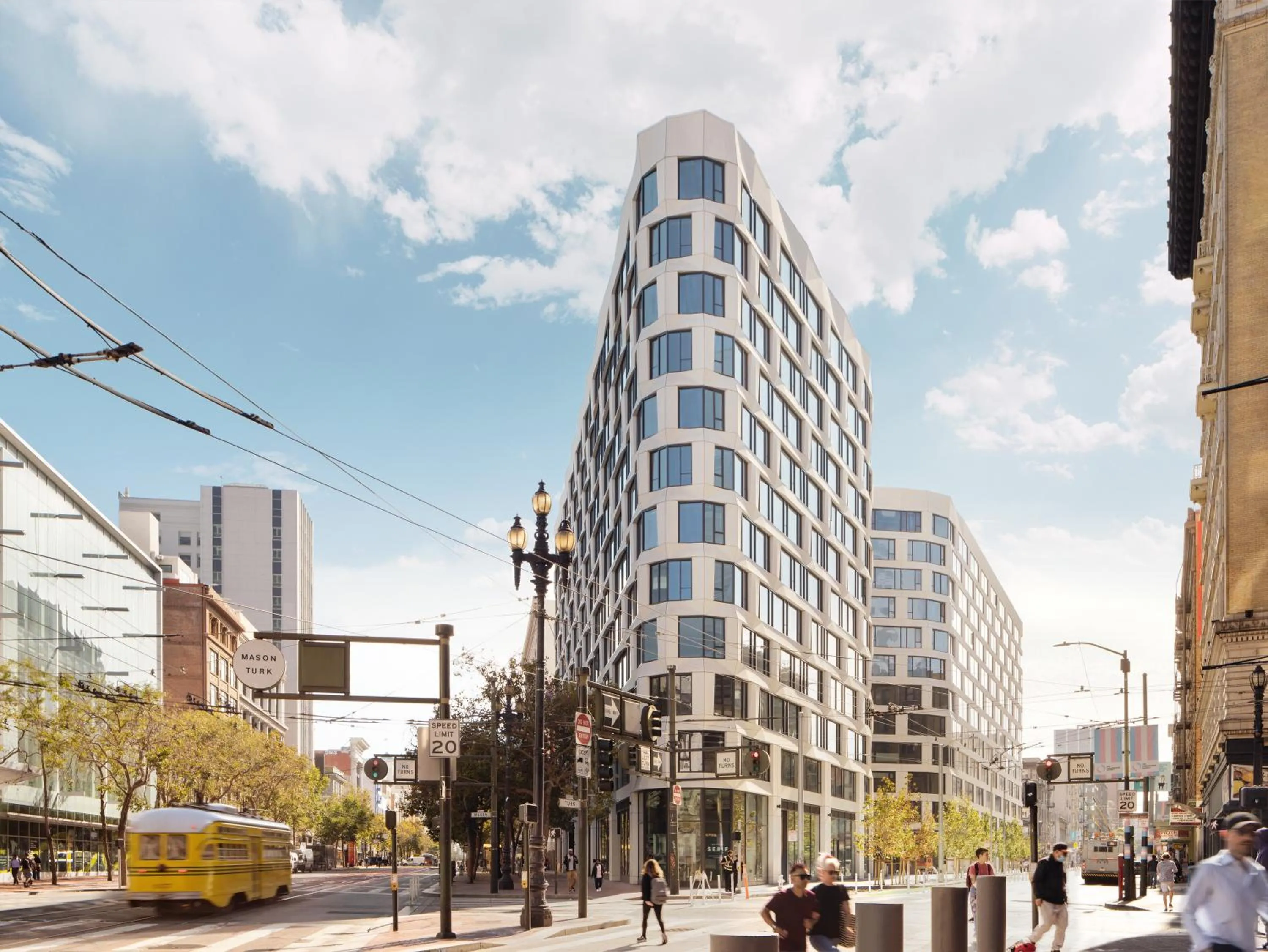 Property building in Timbri Hotel San Francisco, Curio Collection by Hilton