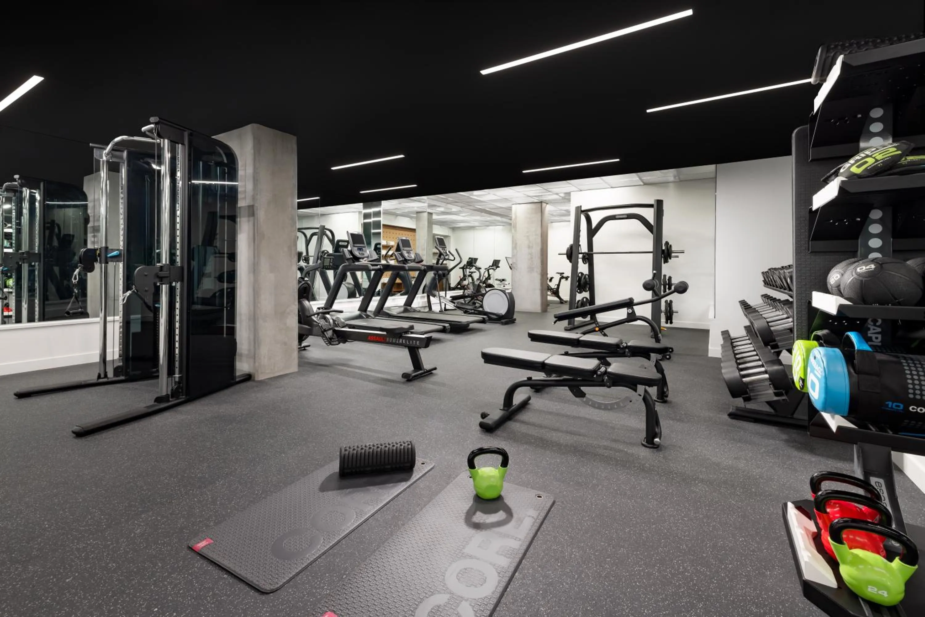 Fitness centre/facilities in Timbri Hotel San Francisco, Curio Collection by Hilton