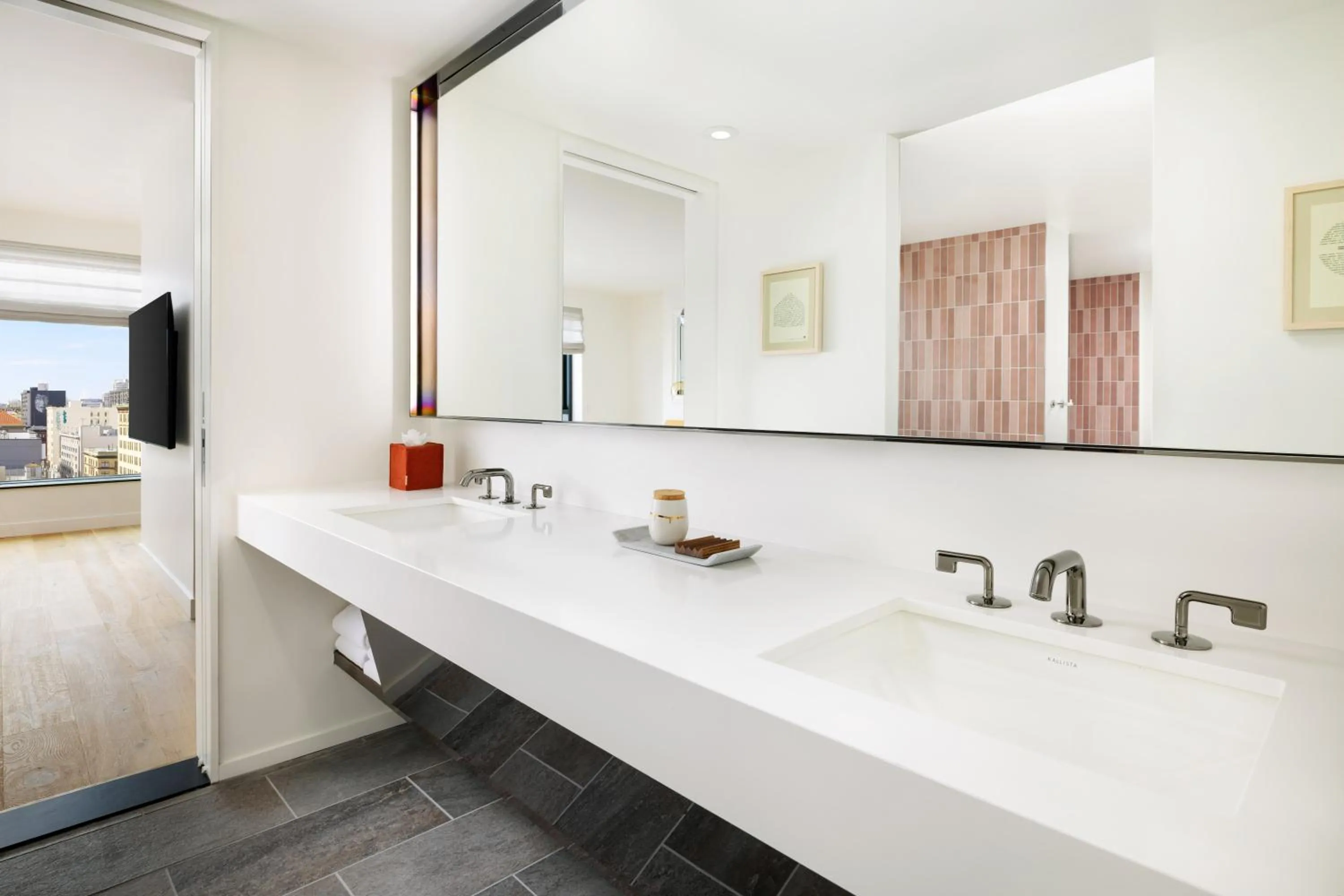 Bathroom in Timbri Hotel San Francisco, Curio Collection by Hilton