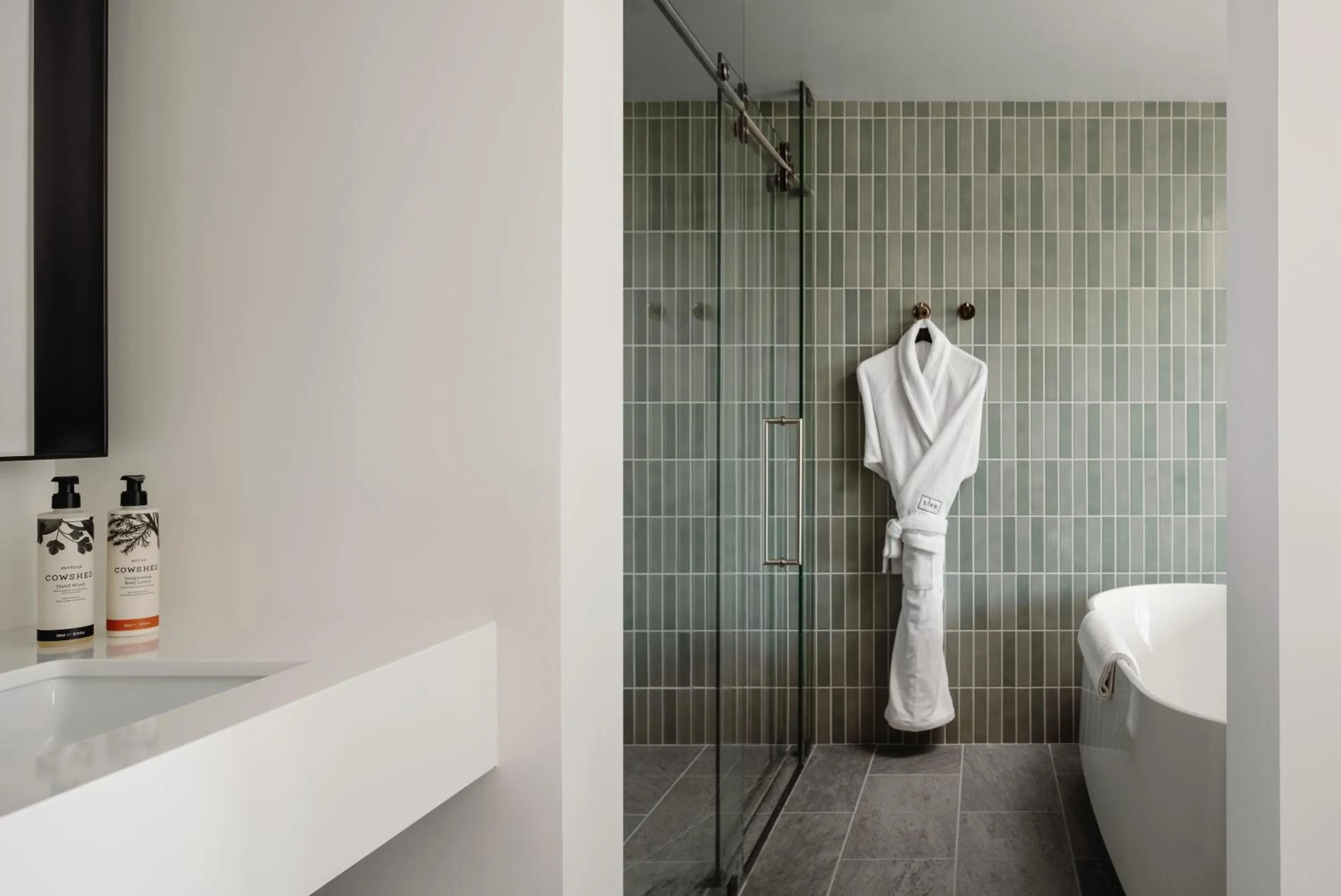 Bathroom in Timbri Hotel San Francisco, Curio Collection by Hilton