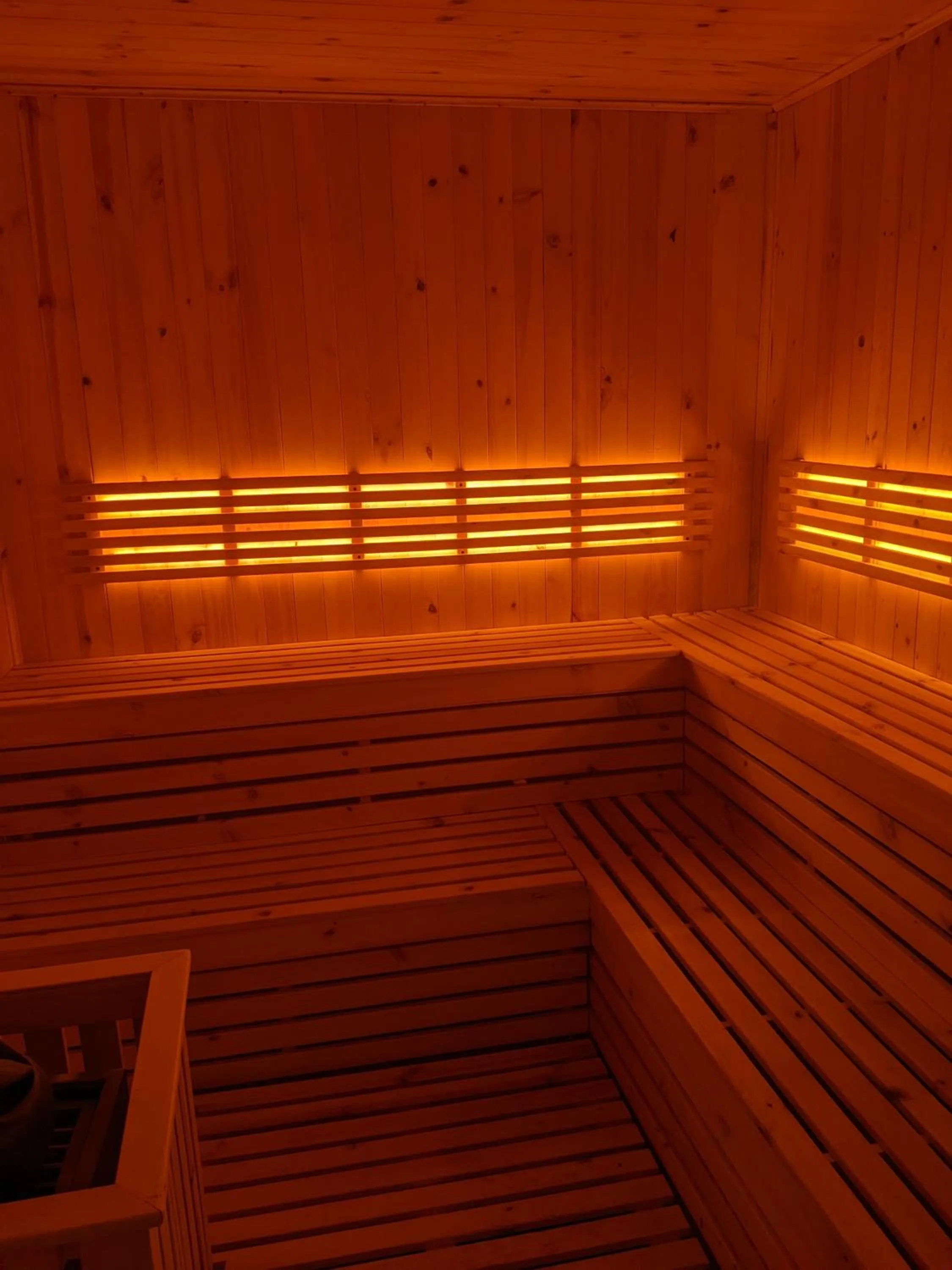 Sauna in OFF HOSTEL