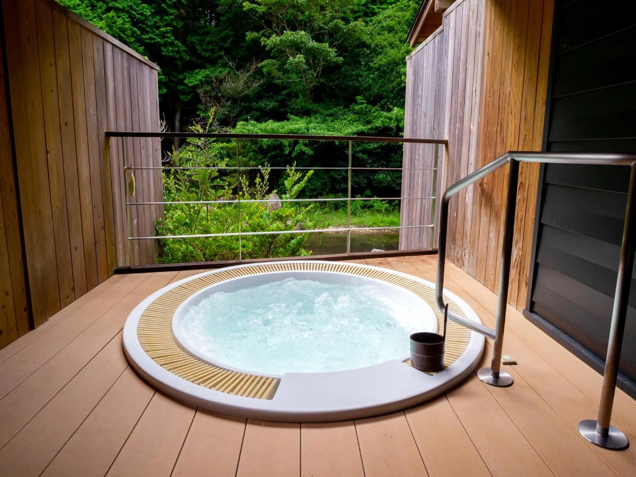 Open Air Bath in Tsukiyominoza