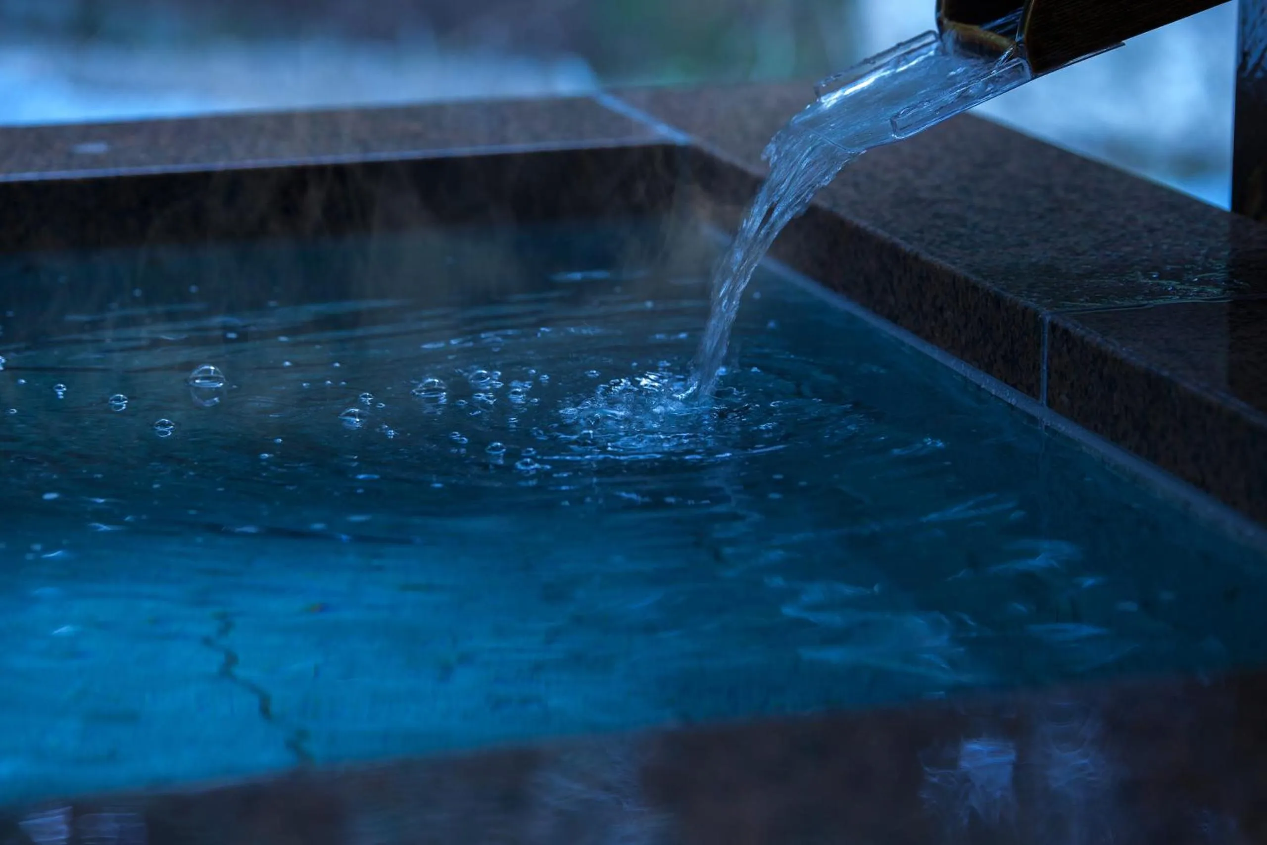 Hot Spring Bath in Tsukiyominoza