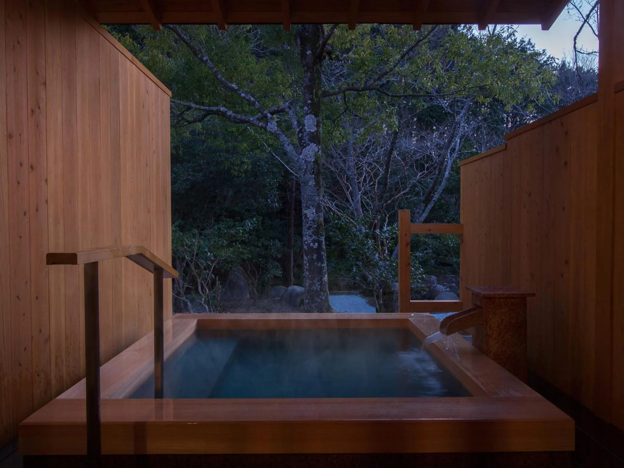 Hot Spring Bath in Tsukiyominoza