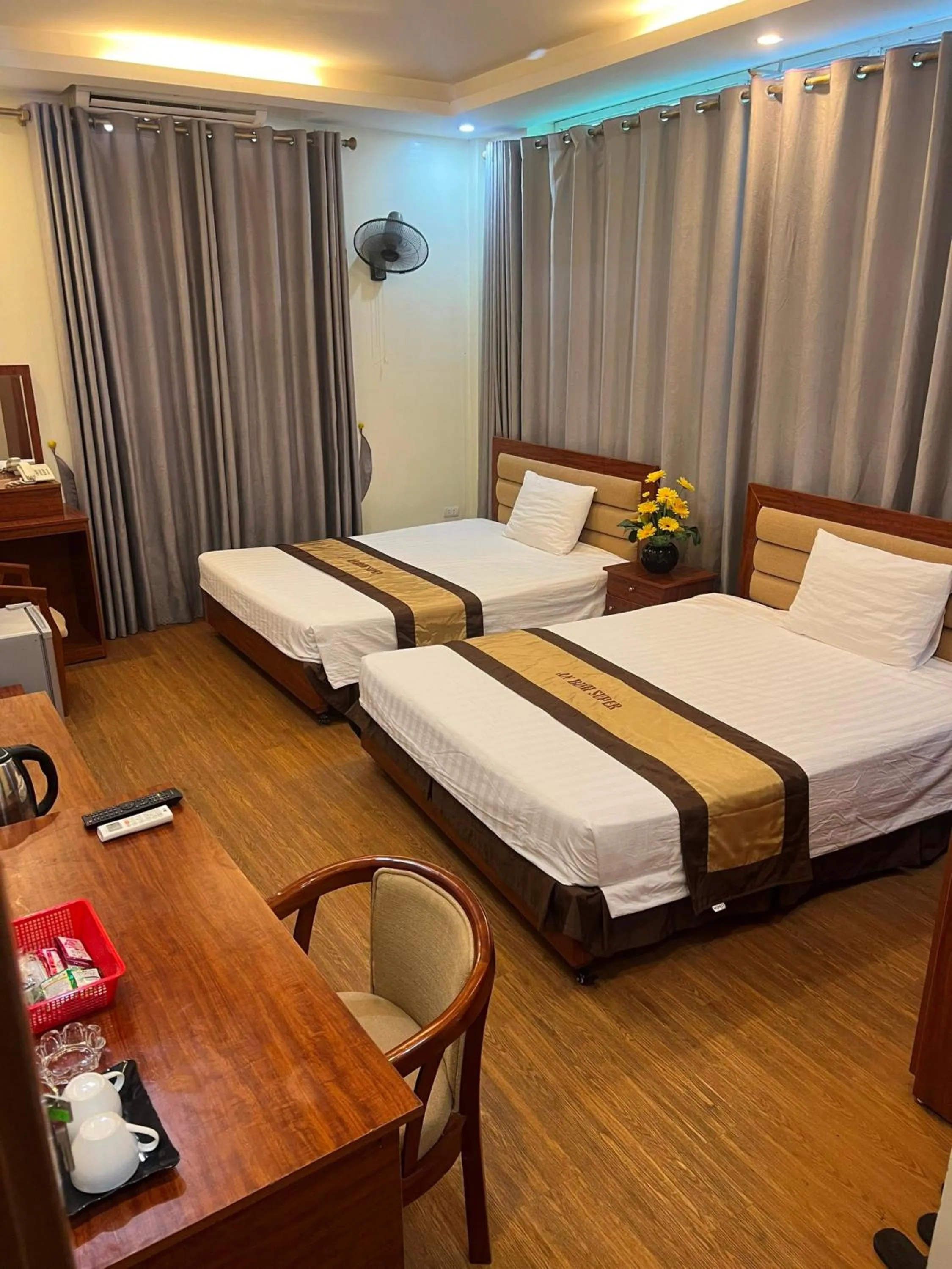 Bedroom, Bed in Hương Sen Hotel Bac Giang