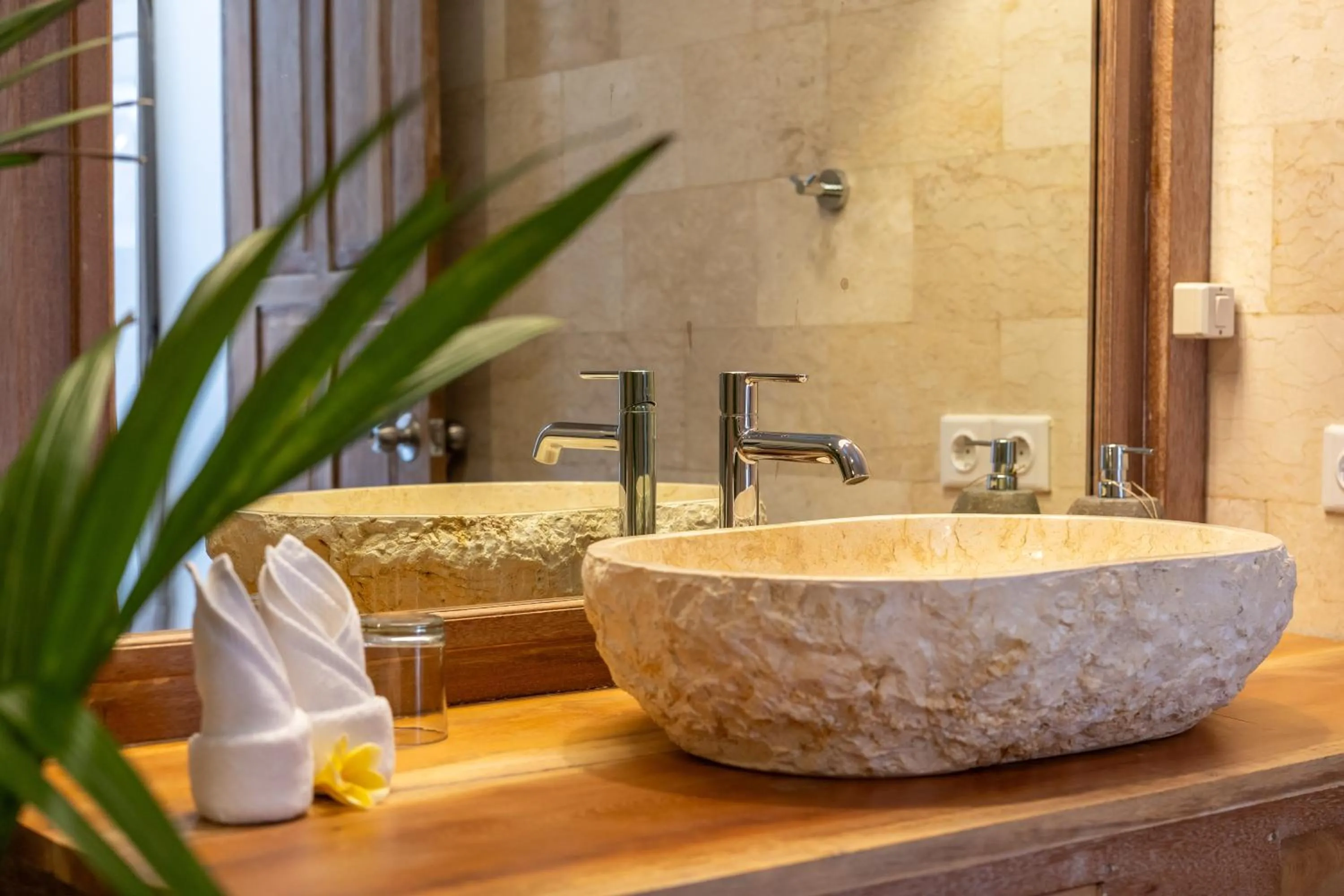 Bathroom in Tropical Villa Sinar Maluku