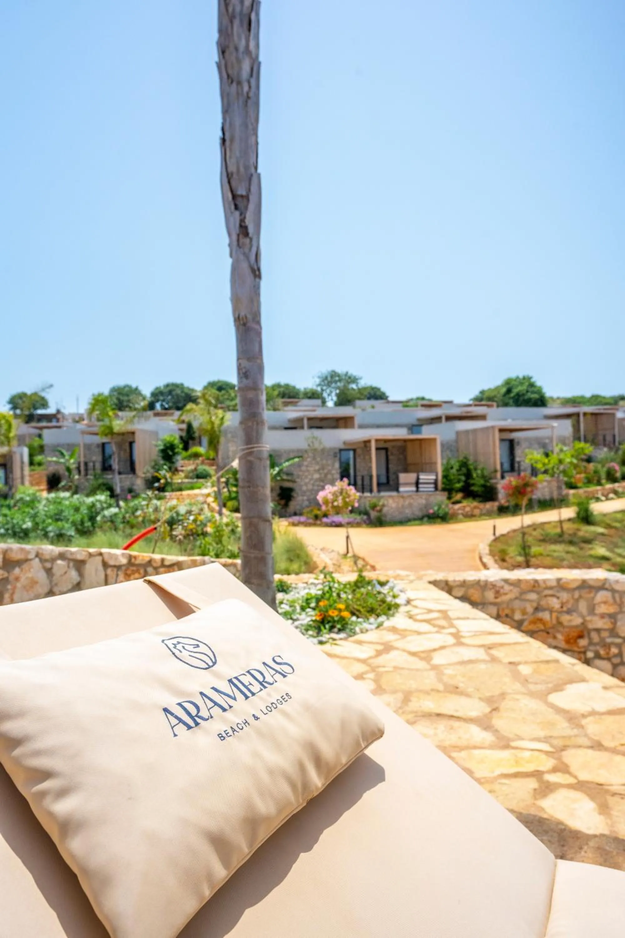 Garden in Arameras Beach Resort