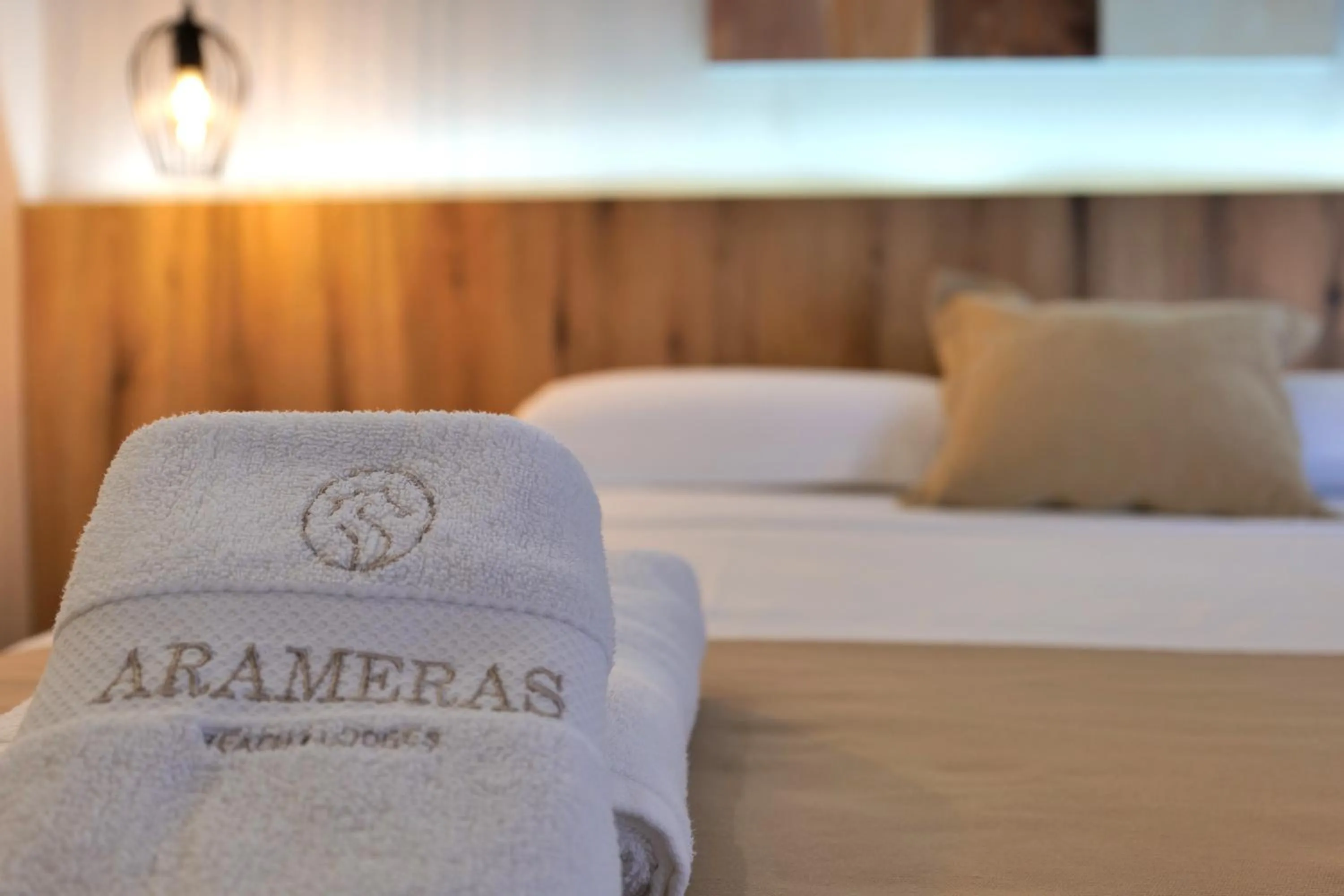 Bedroom, Bed in Arameras Beach Resort