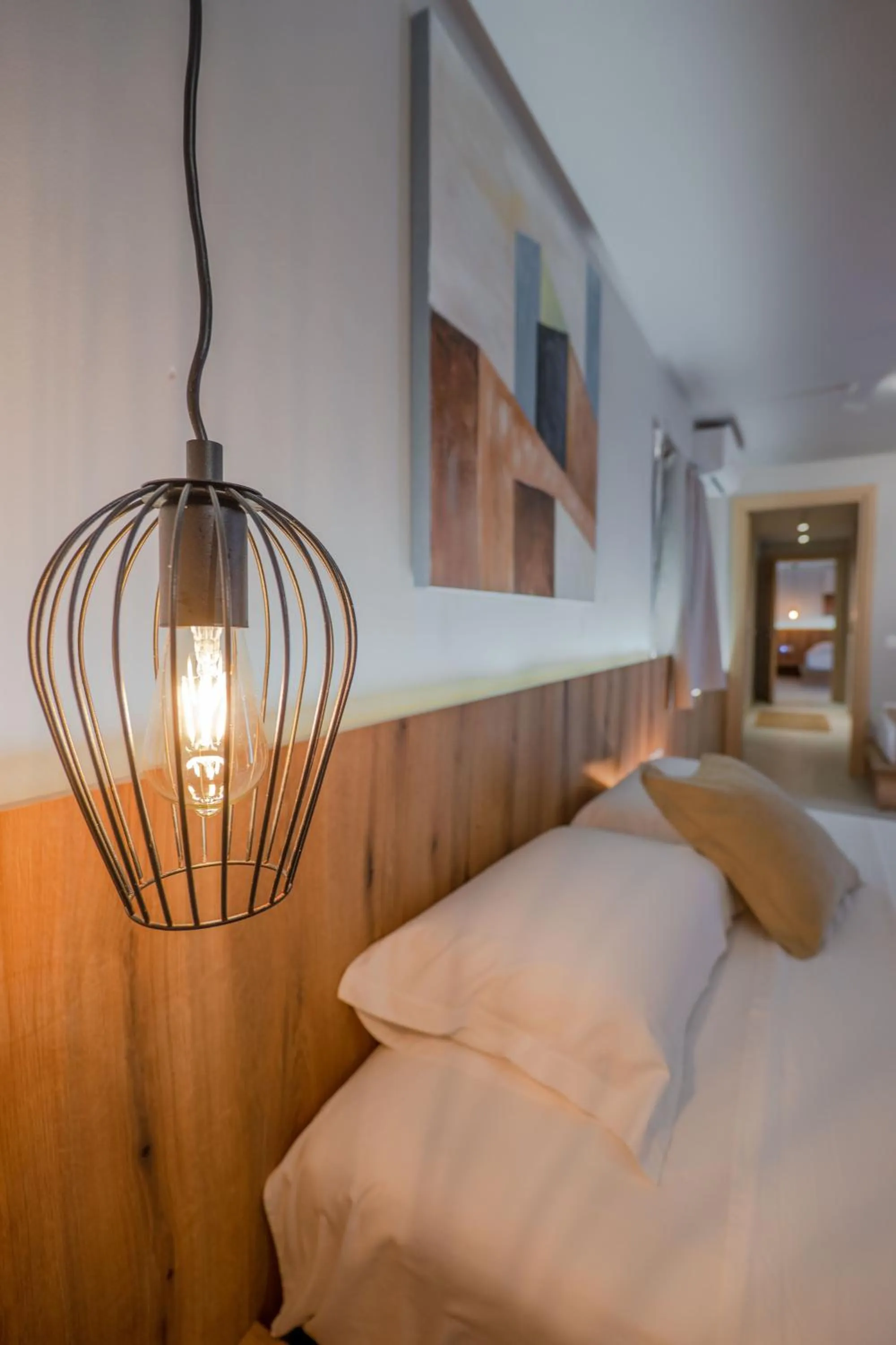 Bed in Arameras Beach Resort