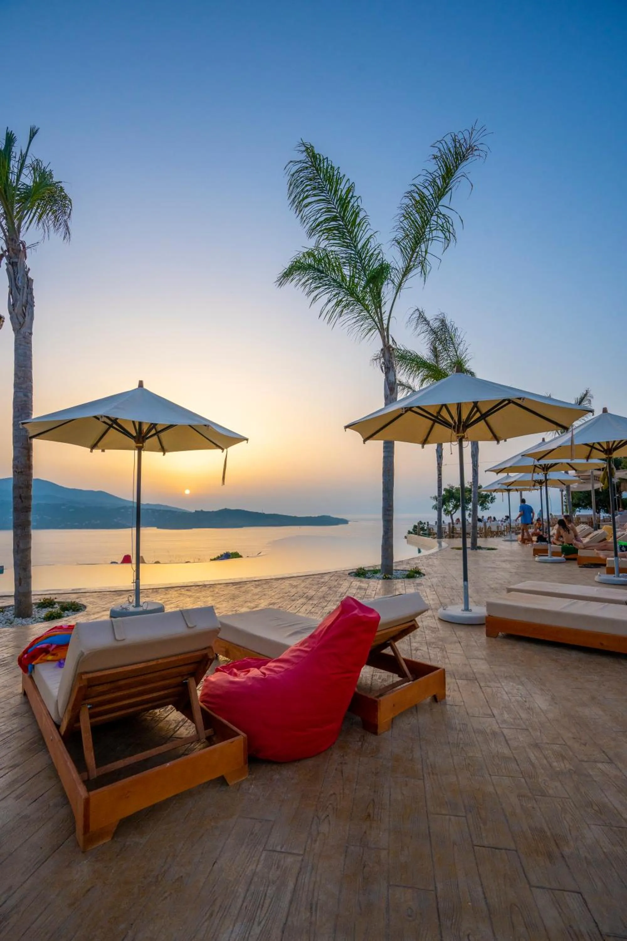 Pool view in Arameras Beach Resort
