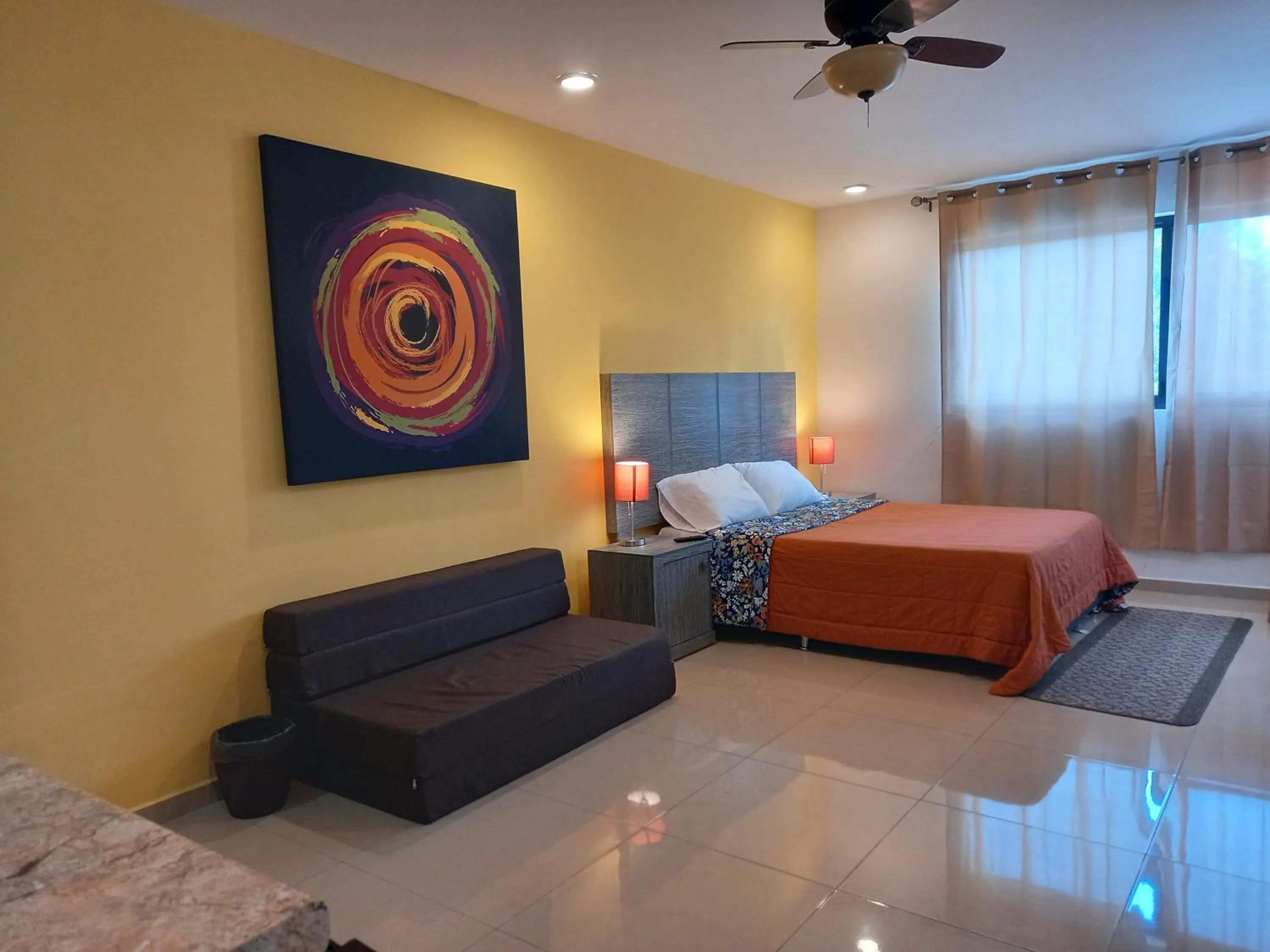 Bedroom, Bed in Capital O Tu Estancia