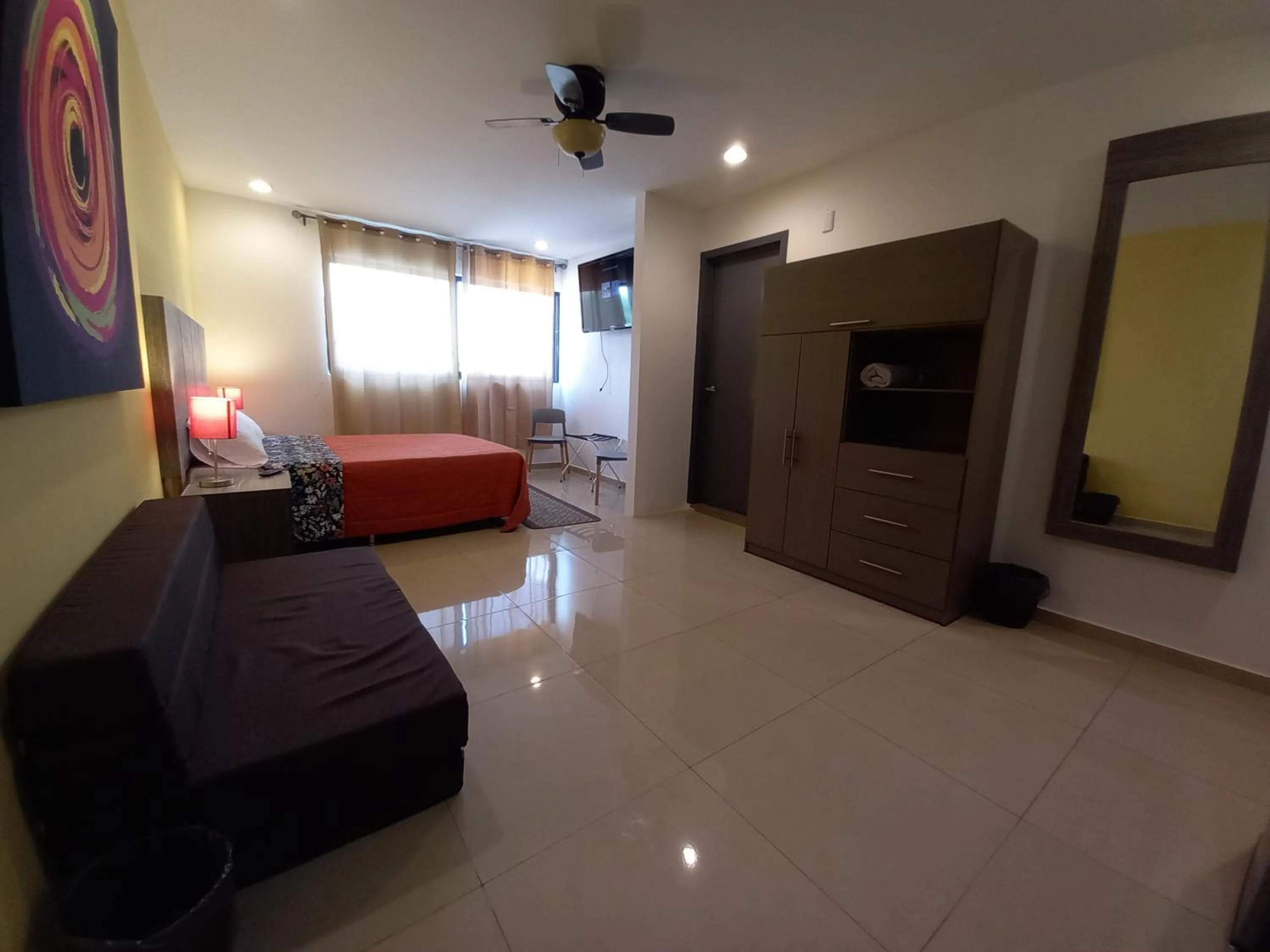 Bedroom, Bed in Capital O Tu Estancia