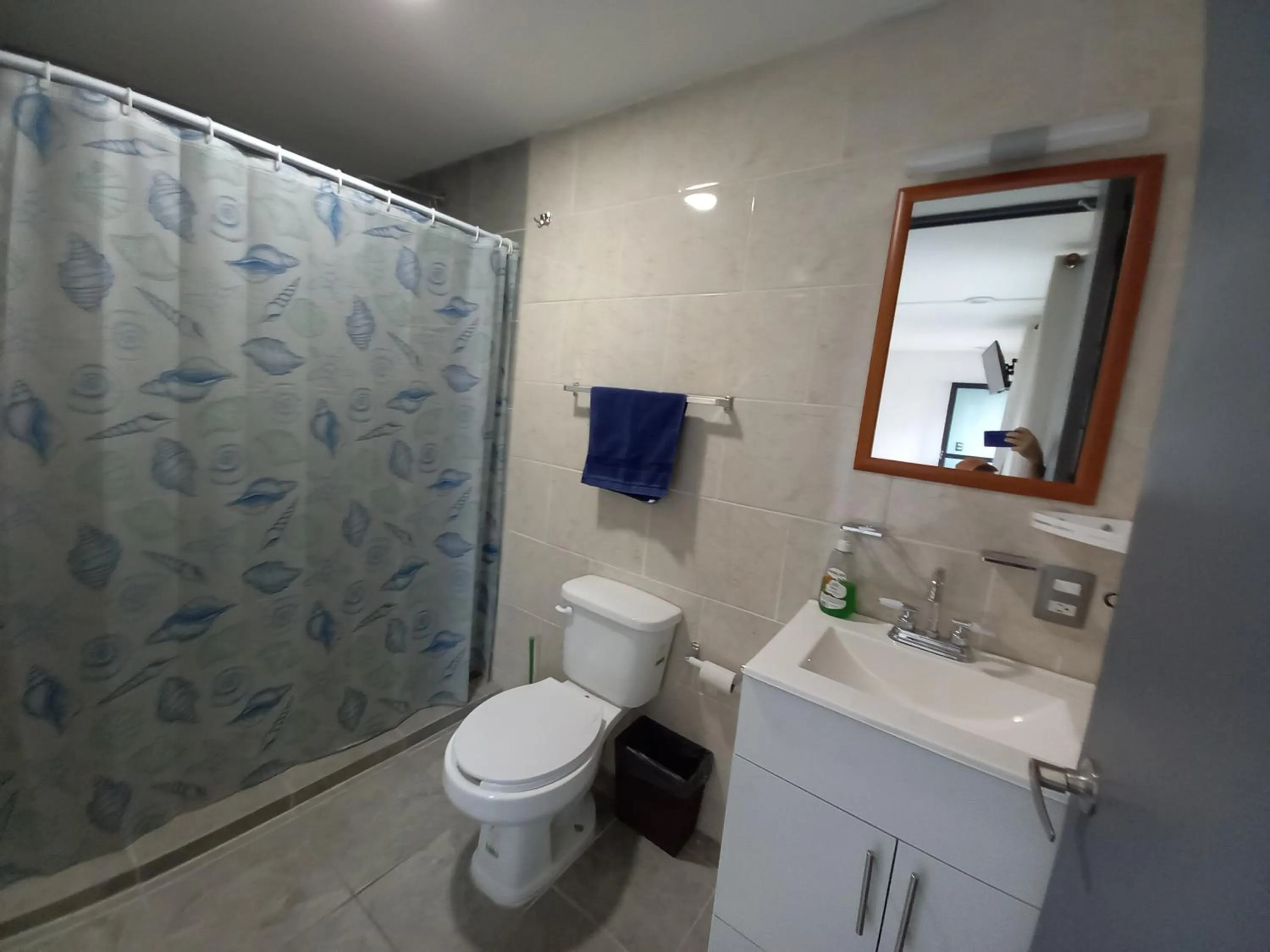 Toilet in Capital O Tu Estancia