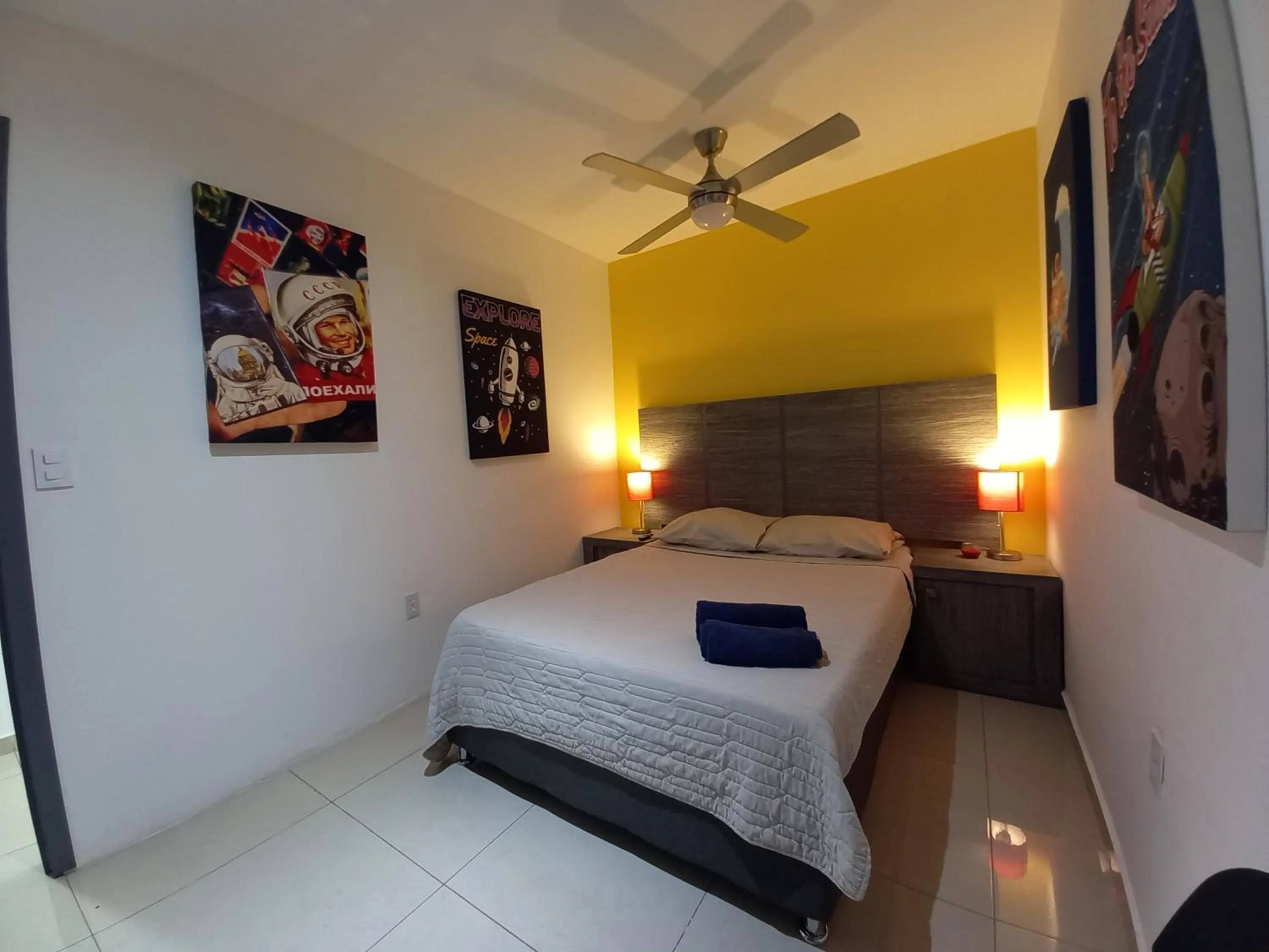 Bedroom, Bed in Capital O Tu Estancia