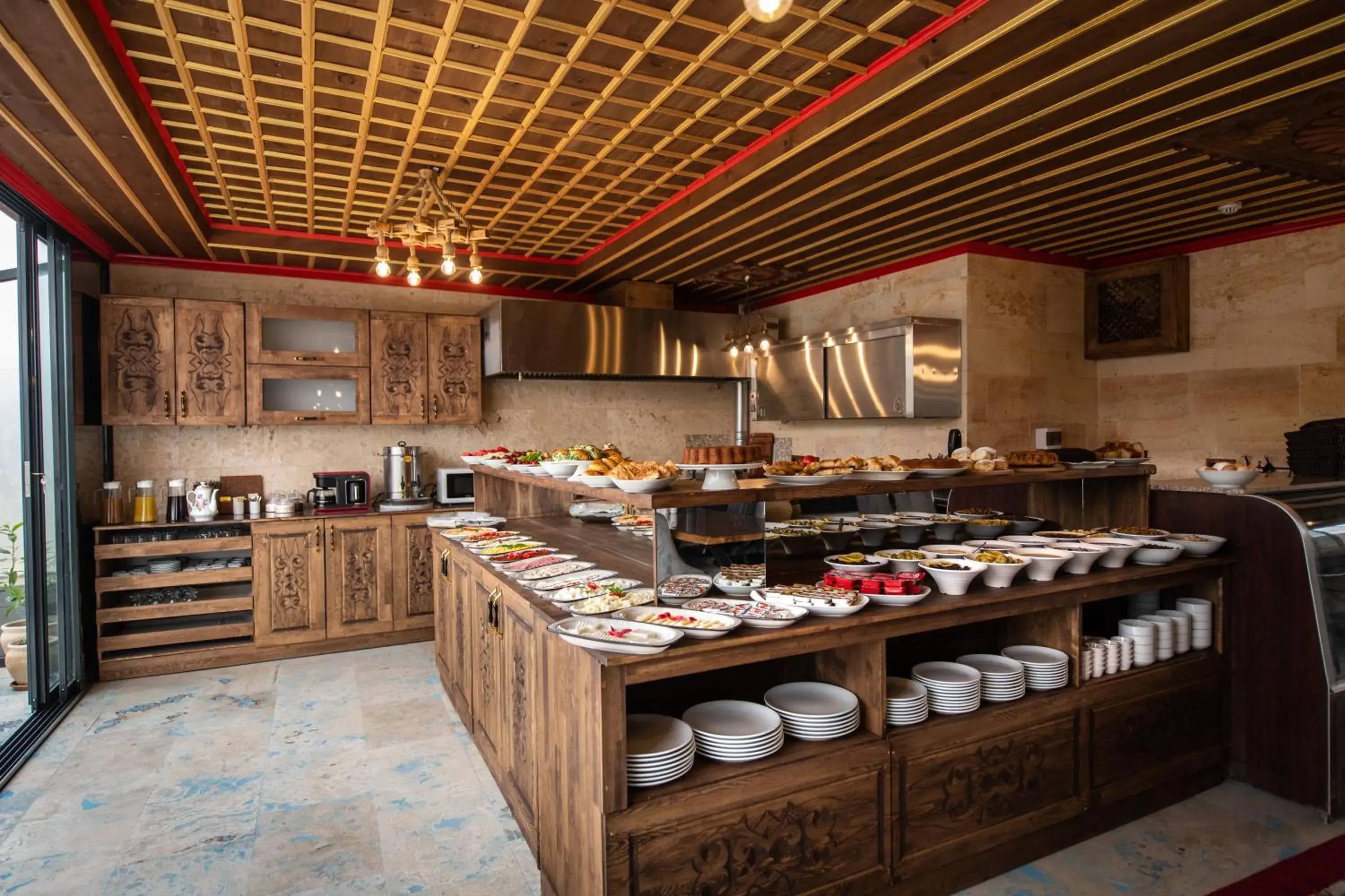 Breakfast in Volare Stone Hotel Breakfast in Volare Stone Hotel