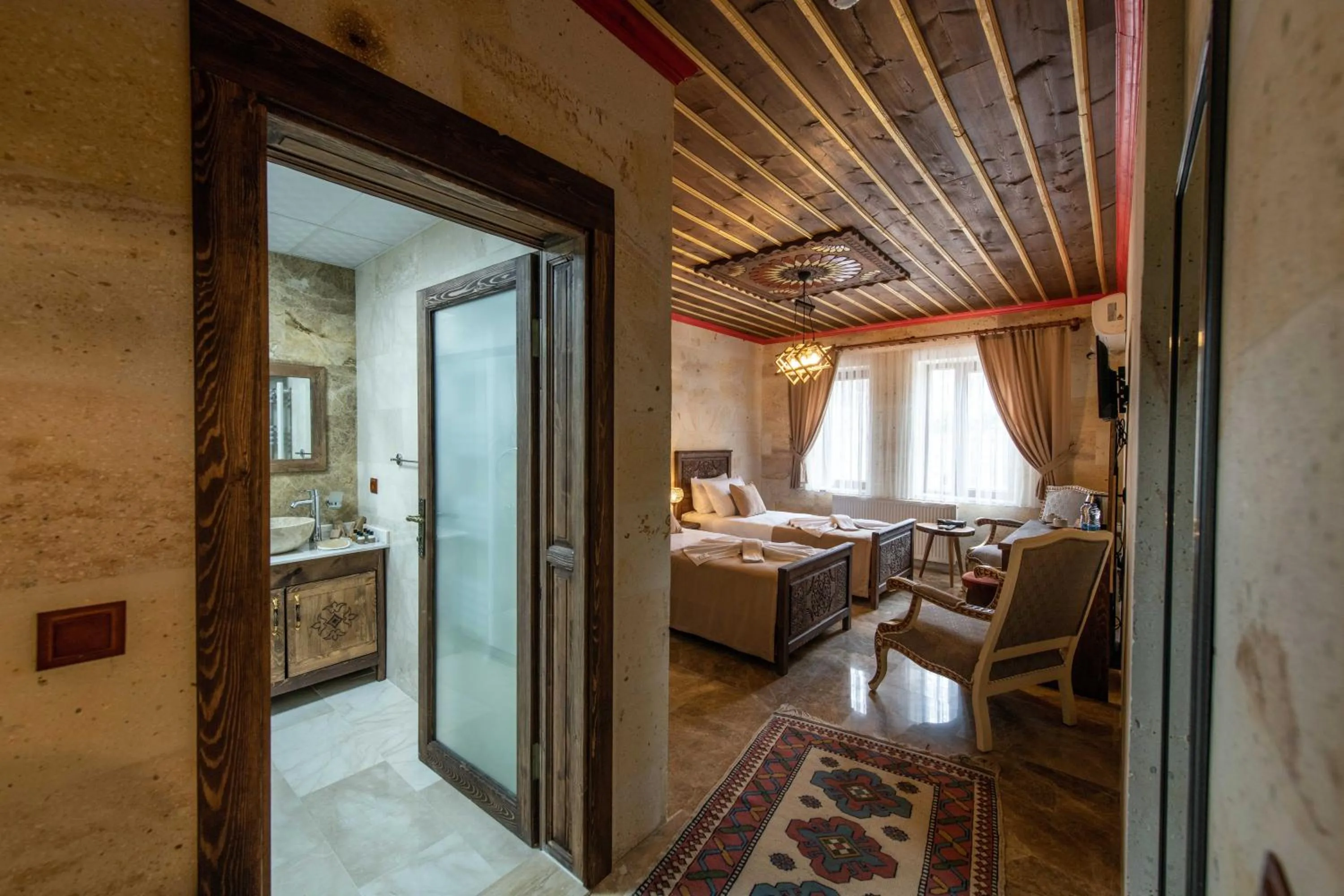 Living room in Volare Stone Hotel