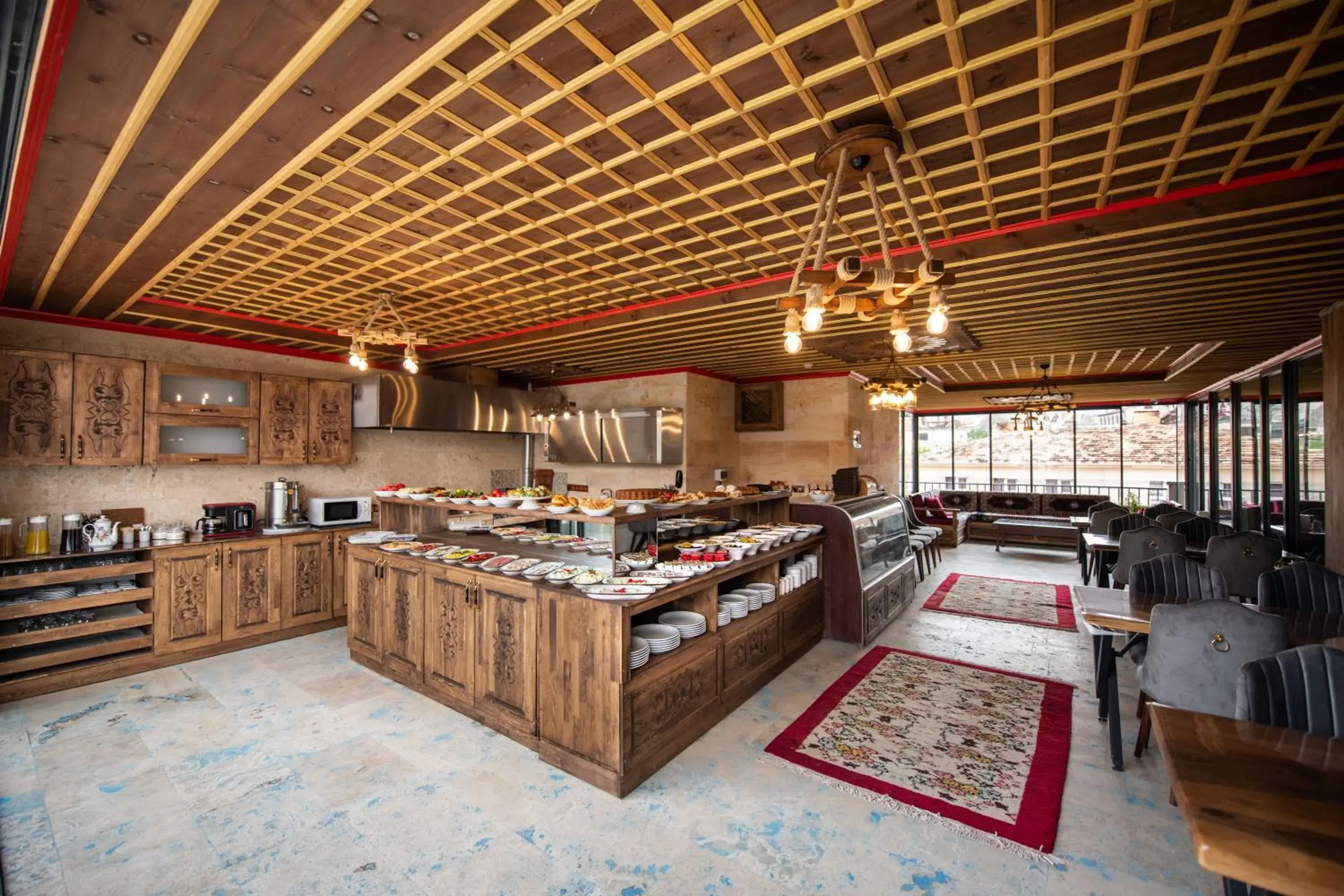 Breakfast in Volare Stone Hotel Breakfast in Volare Stone Hotel