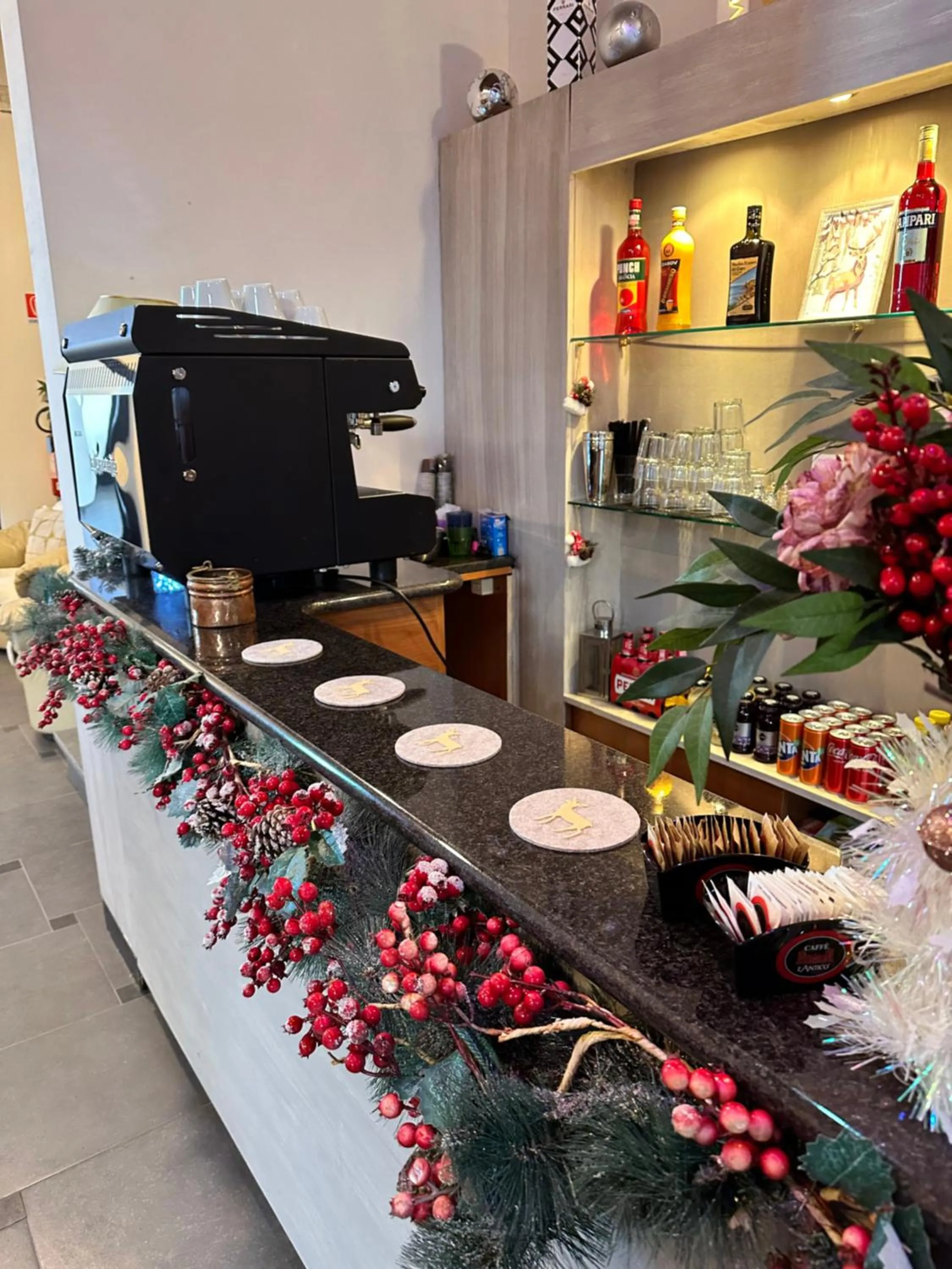 Lounge or bar in Residenza Riva Wellness Apartment Spa