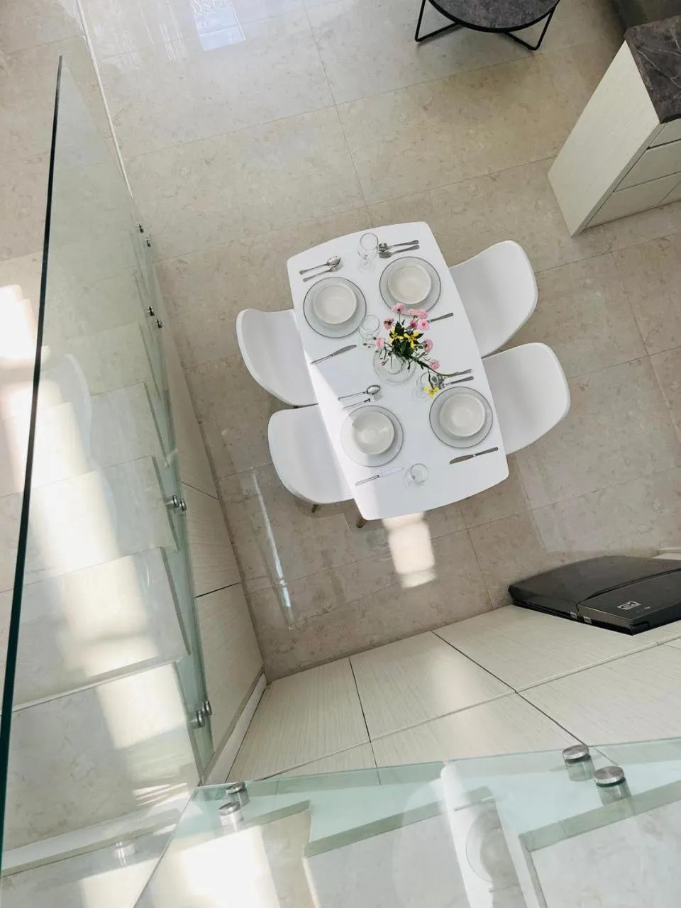 Dining area in De Residence Pangandaran by Mabano Estates