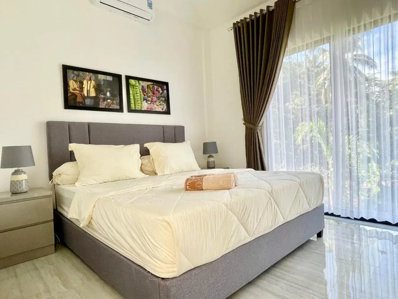 Bed in De Residence Pangandaran by Mabano Estates Bed in De Residence Pangandaran by Mabano Estates