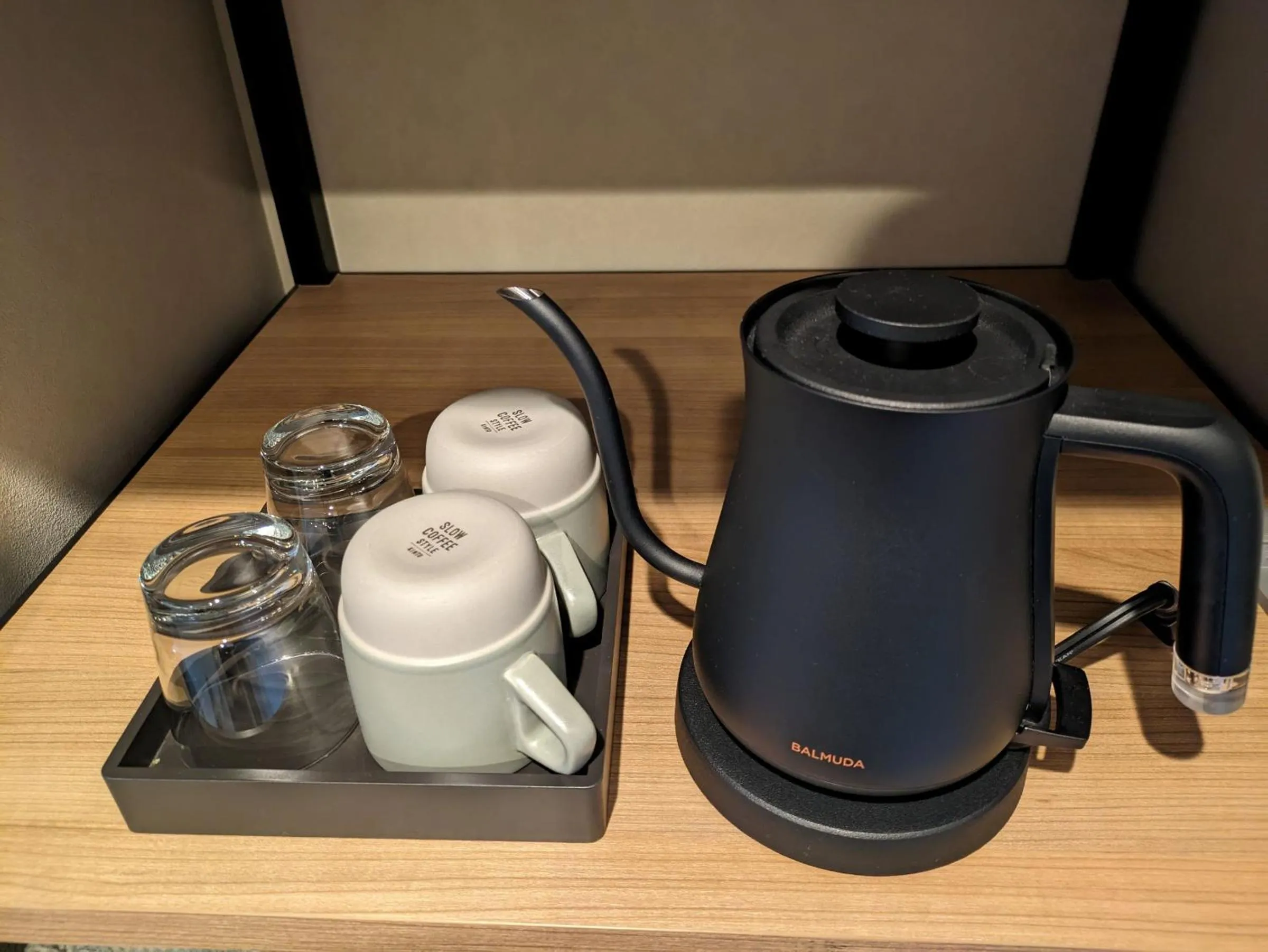 Coffee/tea facilities in REF Kansai Airport by VESSEL HOTELS