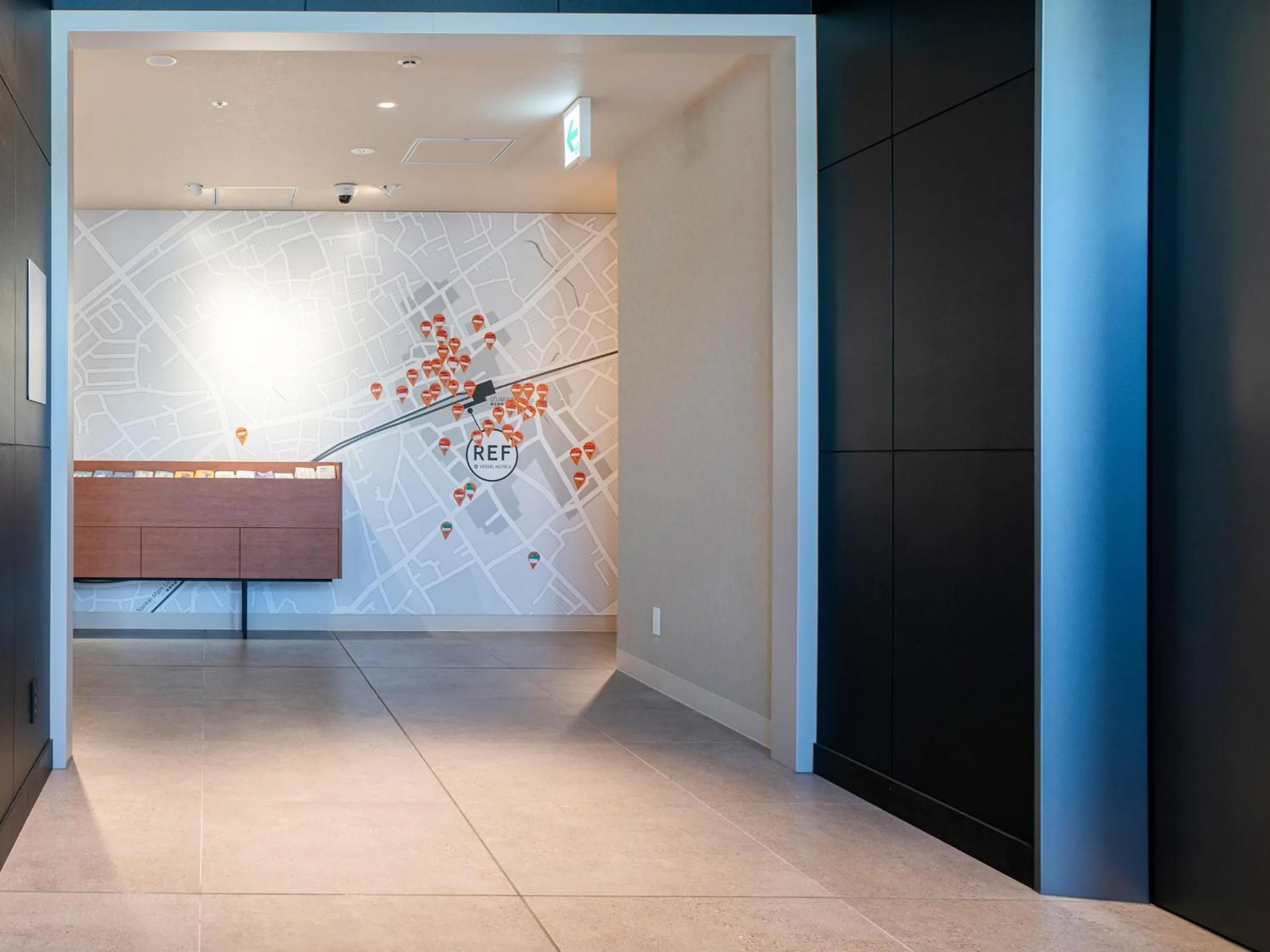 Lobby or reception in REF Kansai Airport by VESSEL HOTELS