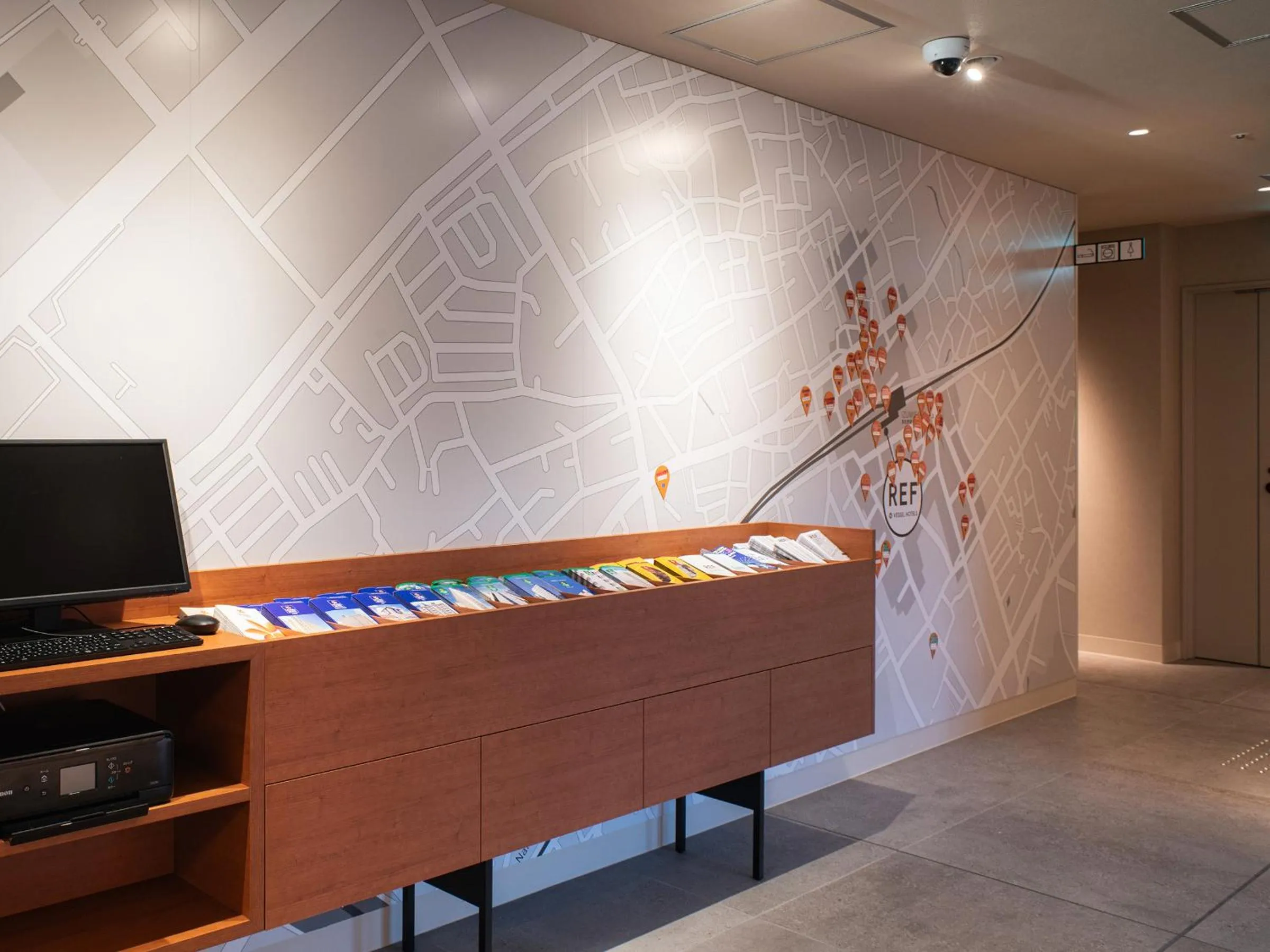 Lobby or reception in REF Kansai Airport by VESSEL HOTELS