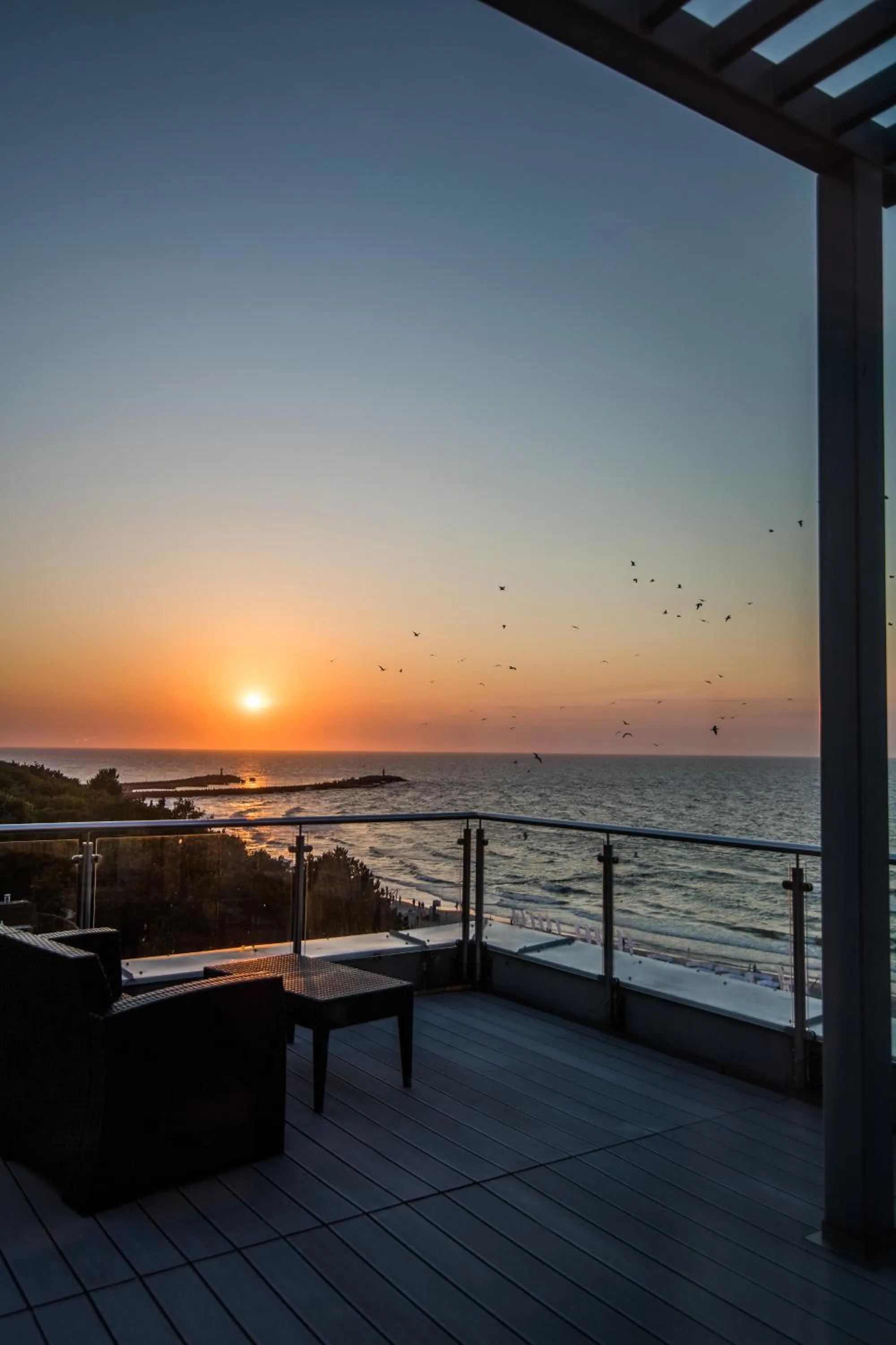 Balcony/Terrace in Sanatorium Uzdrowiskowe Bałtyk