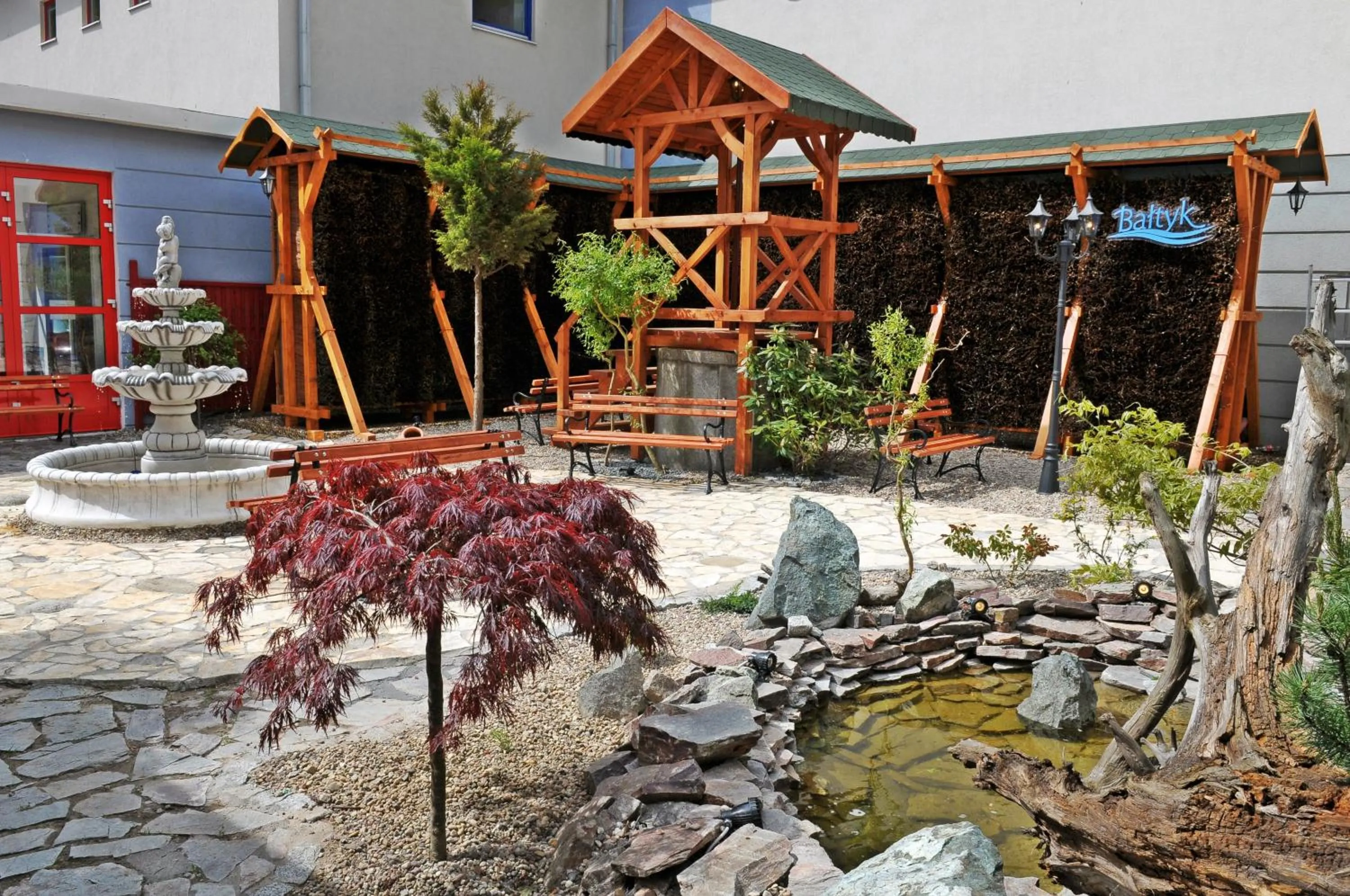 Patio in Sanatorium Uzdrowiskowe Bałtyk
