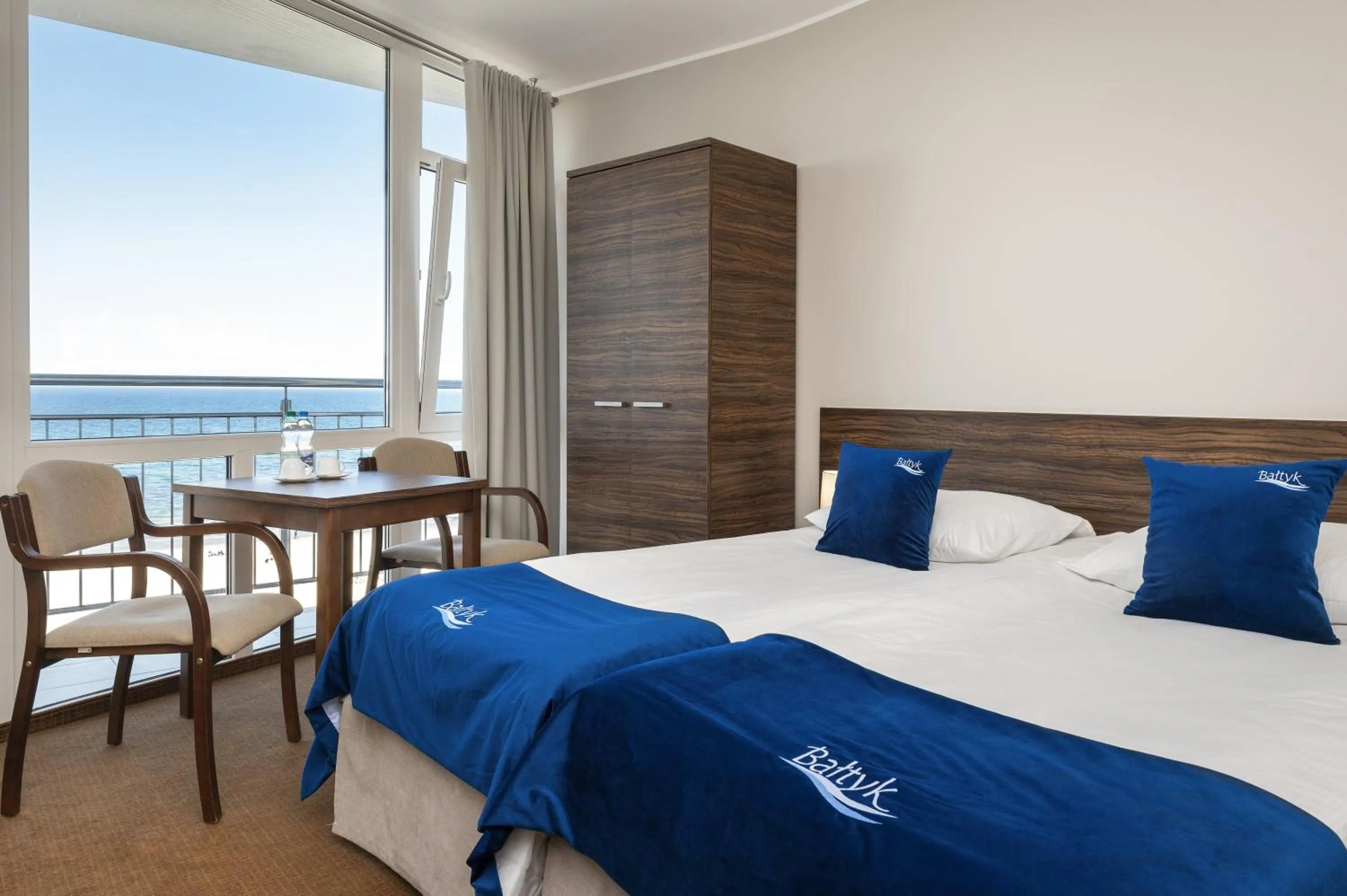 Bed in Sanatorium Uzdrowiskowe Bałtyk