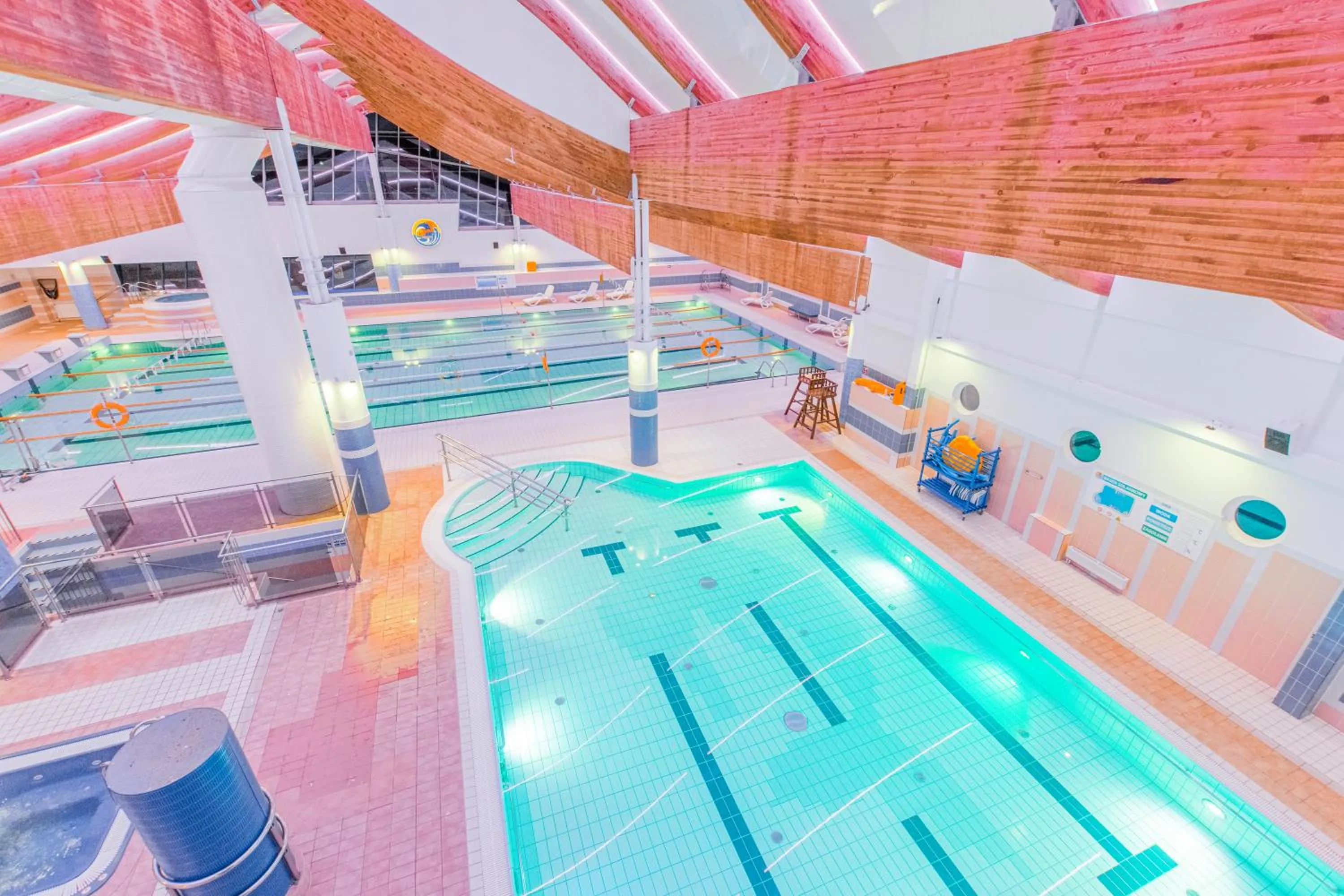 Swimming pool in Sanatorium Uzdrowiskowe Bałtyk