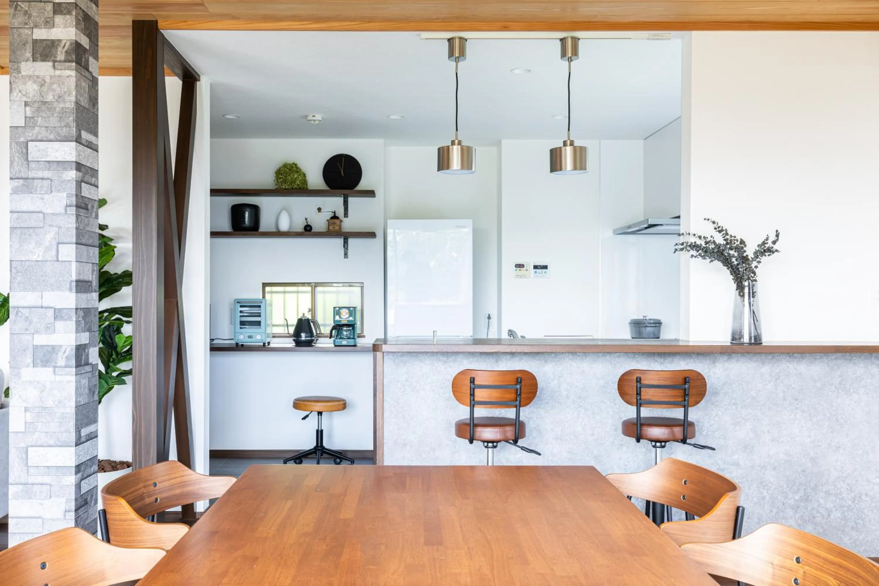 Dining area in Resort stay Bowen ~伊豆高原~