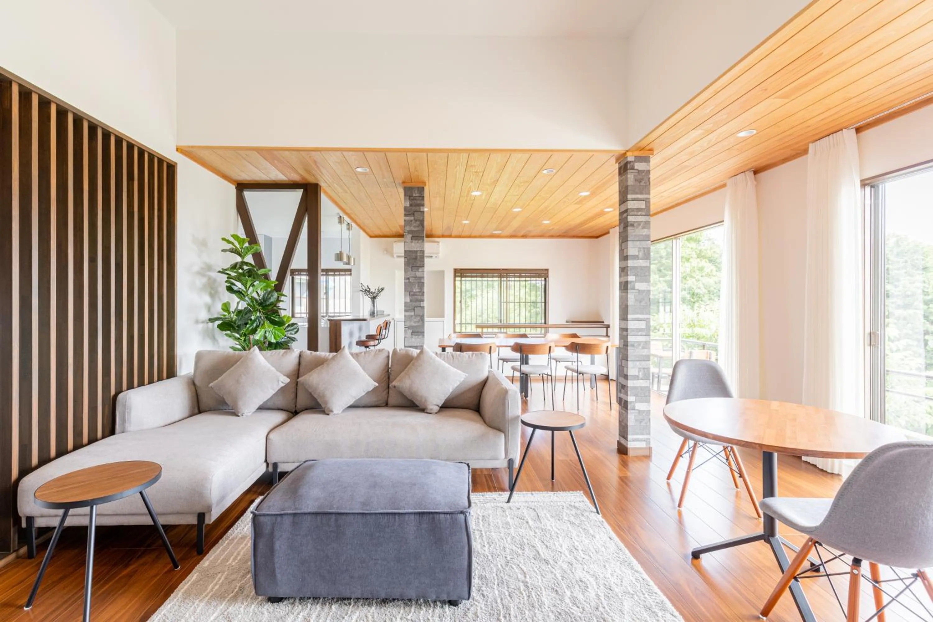 Living room in Resort stay Bowen ~伊豆高原~