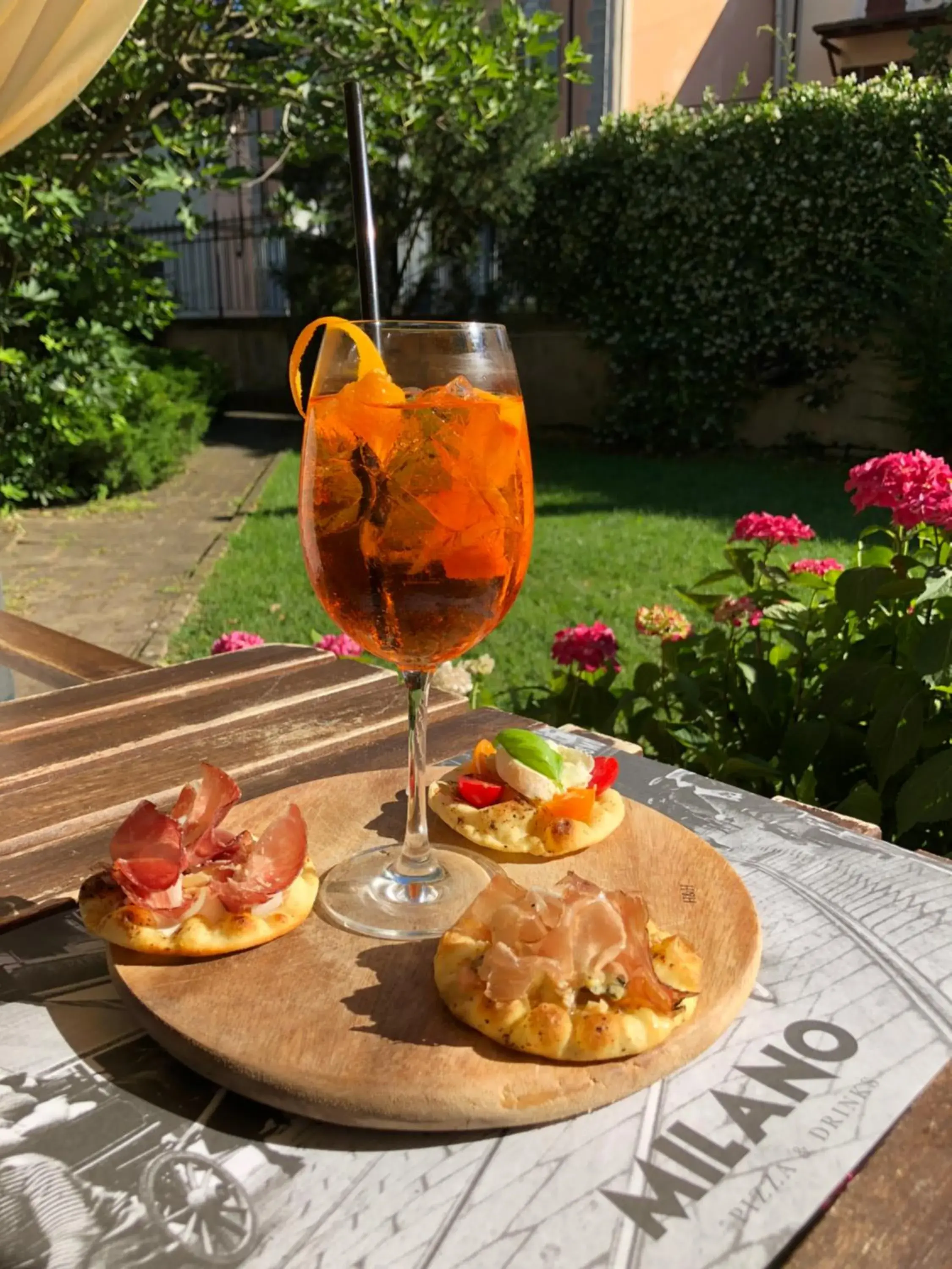 Food and drinks in Hotel Milano Pool & Garden Food and drinks in Hotel Milano Pool & Garden