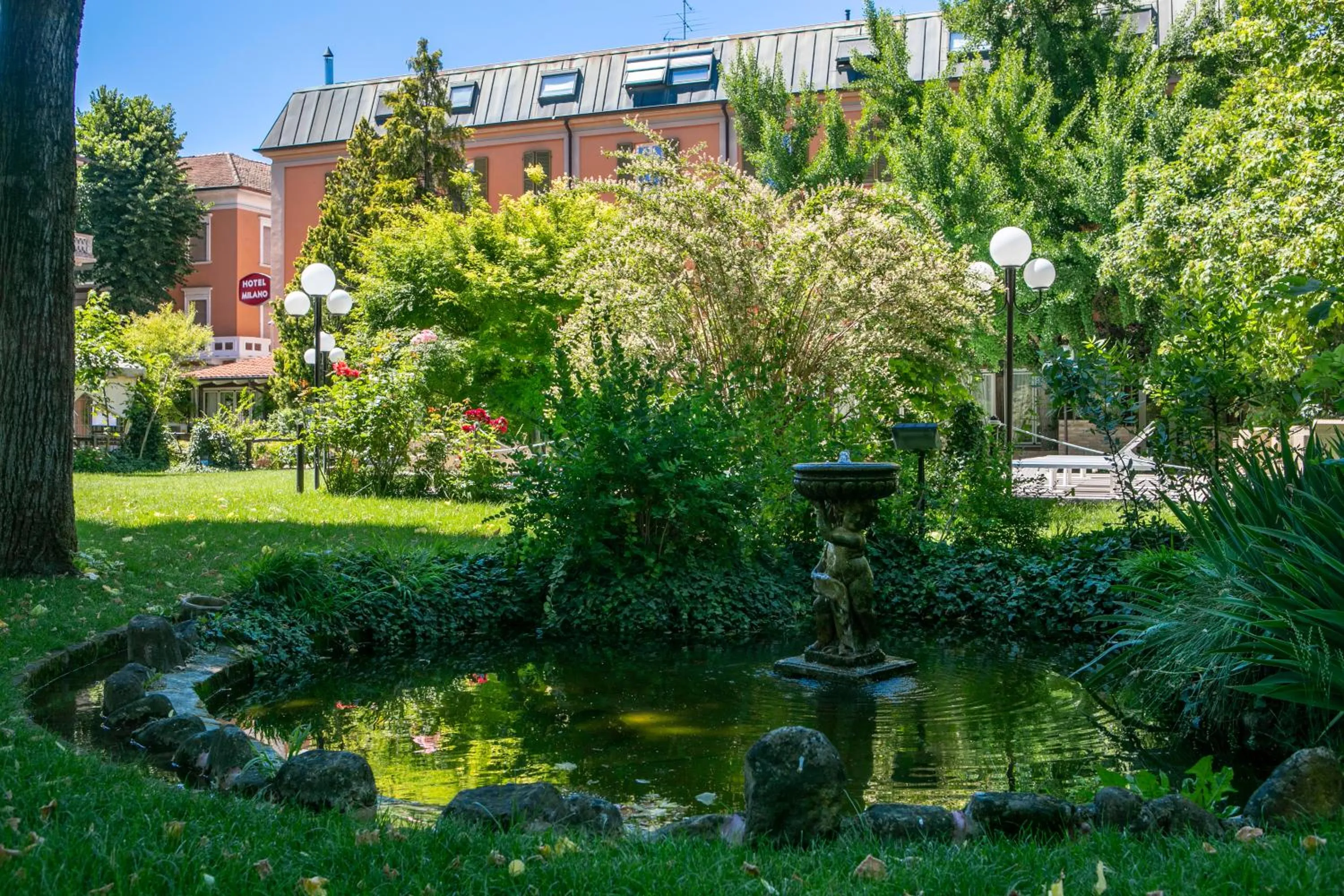 Garden in Hotel Milano Pool & Garden