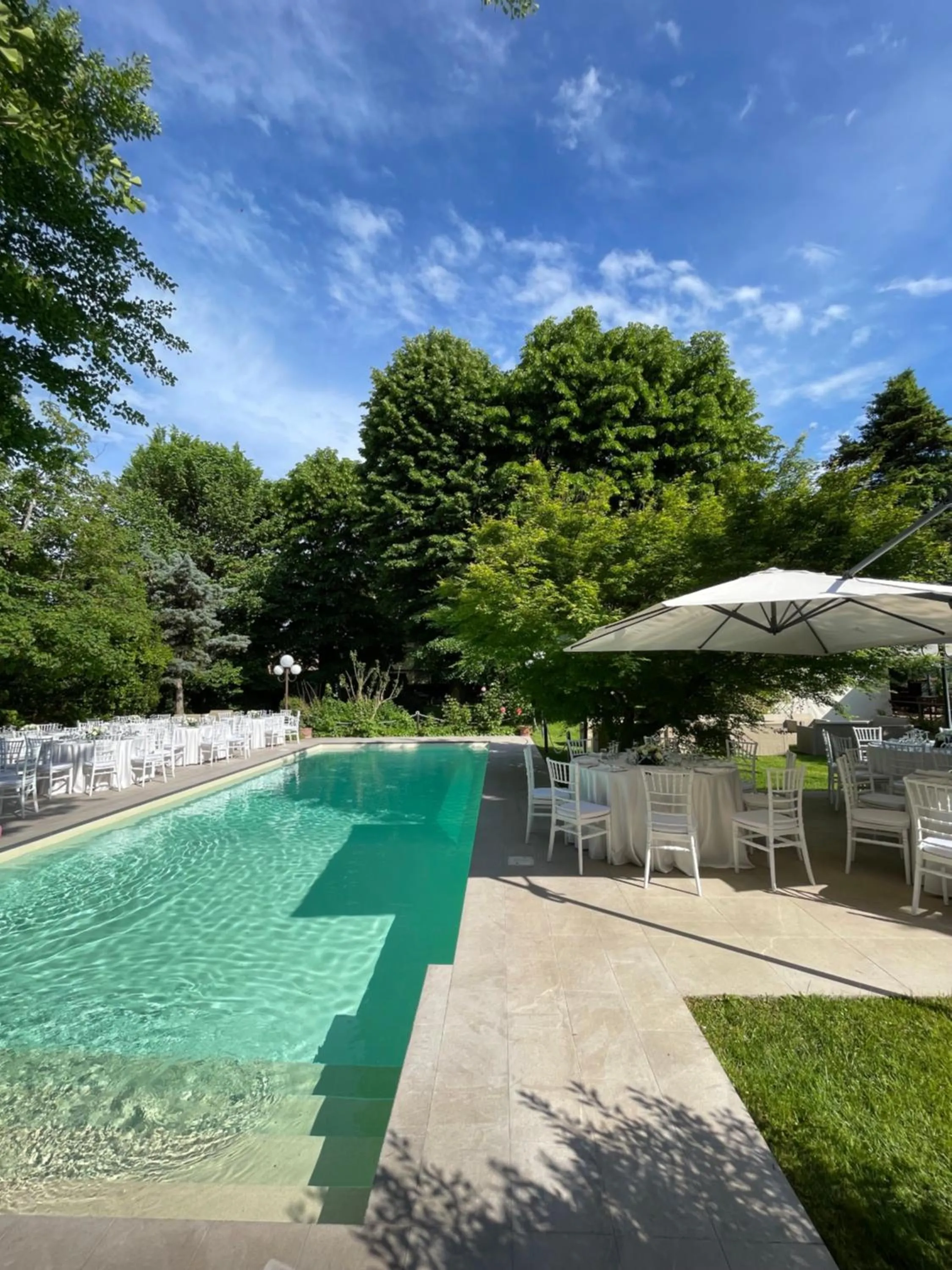 Swimming pool in Hotel Milano Pool & Garden