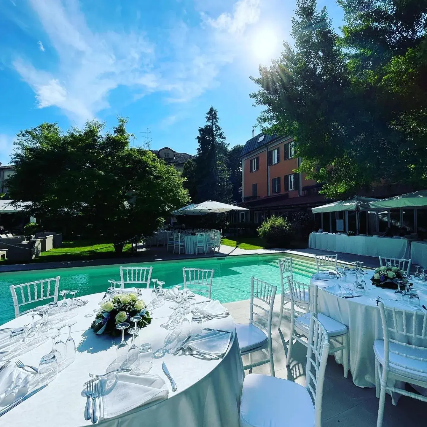 Swimming pool in Hotel Milano Pool & Garden Swimming pool in Hotel Milano Pool & Garden