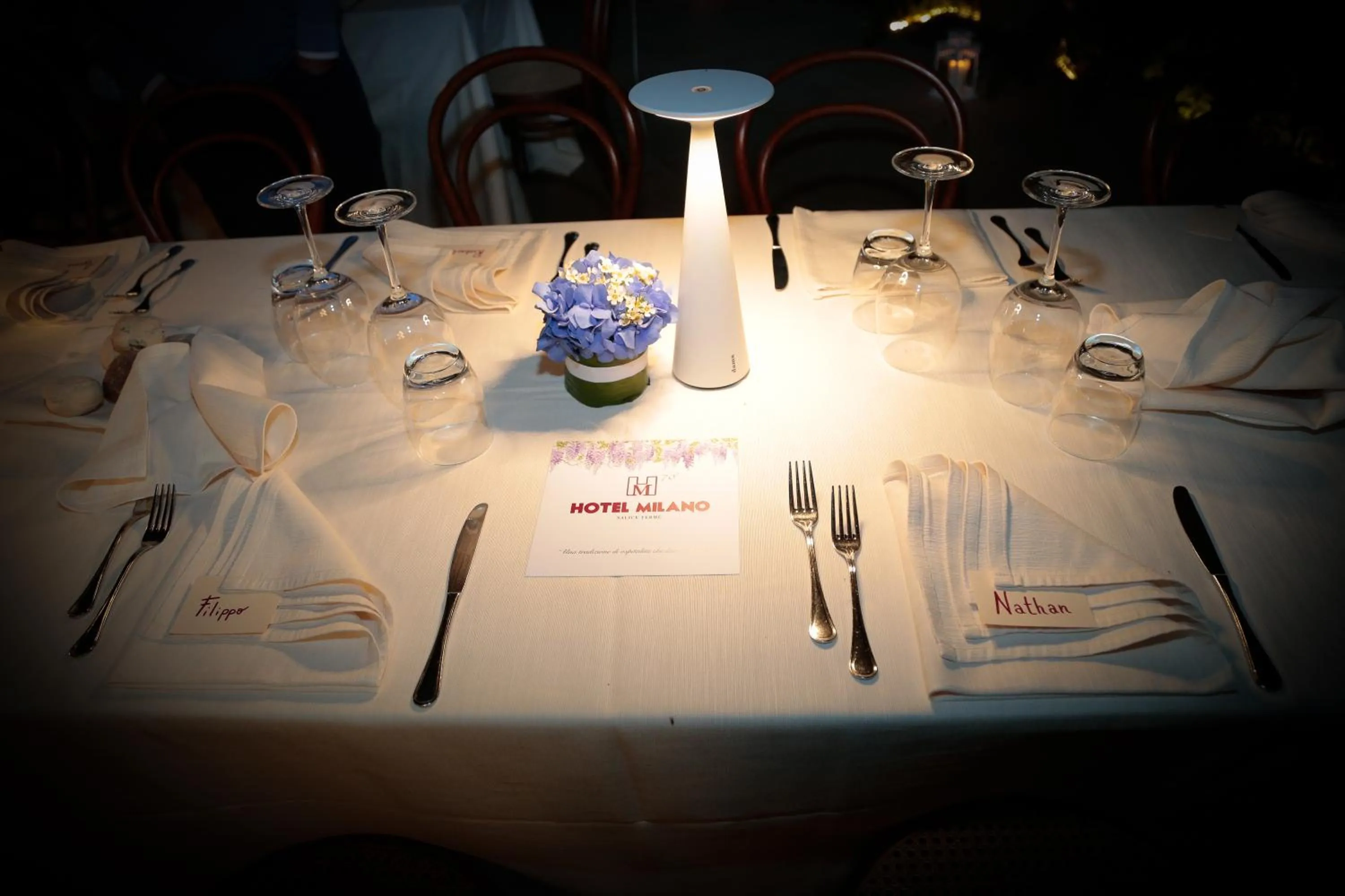 Restaurant/places to eat in Hotel Milano Pool & Garden