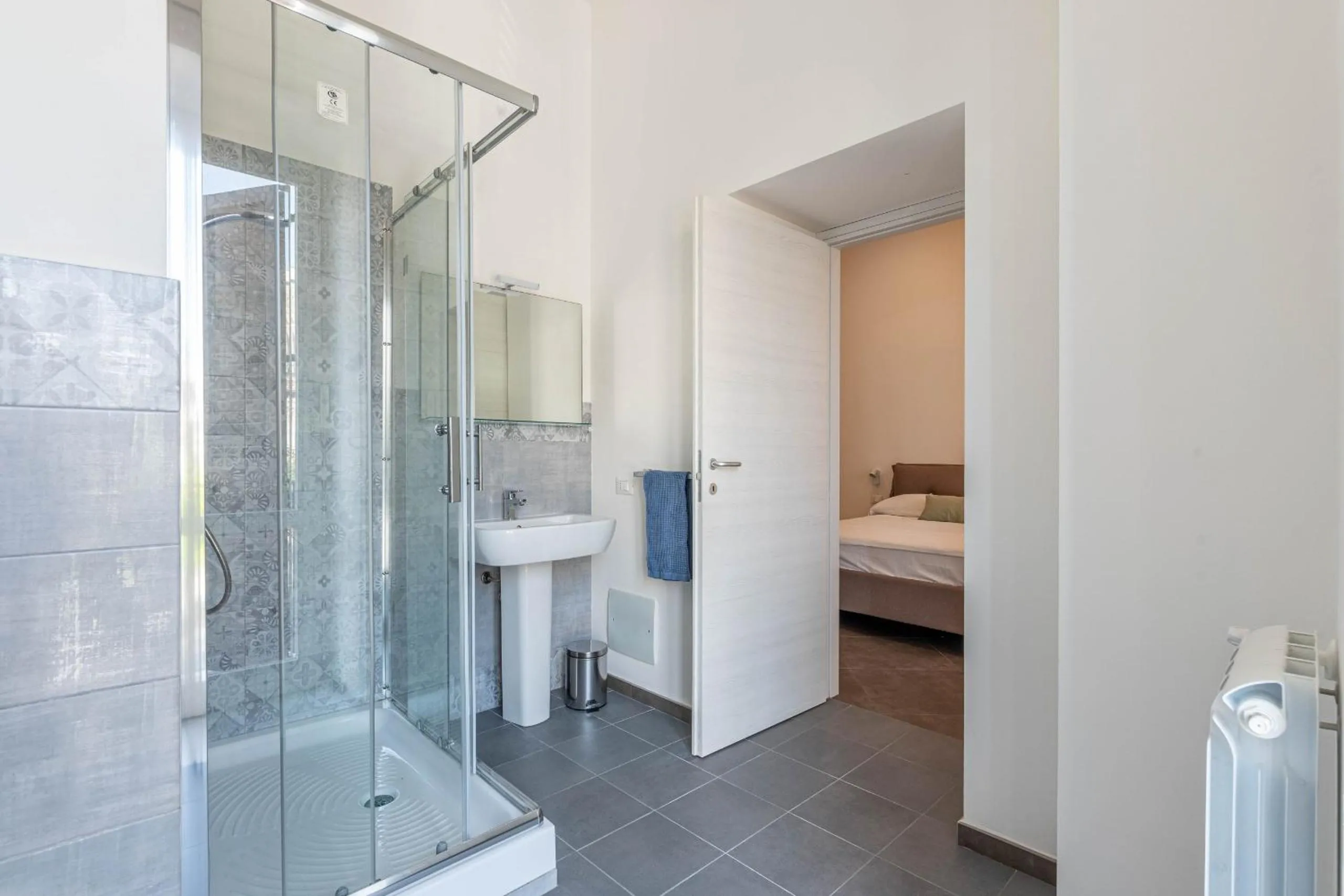 Bathroom in Apartments La Cala by Wonderful Italy