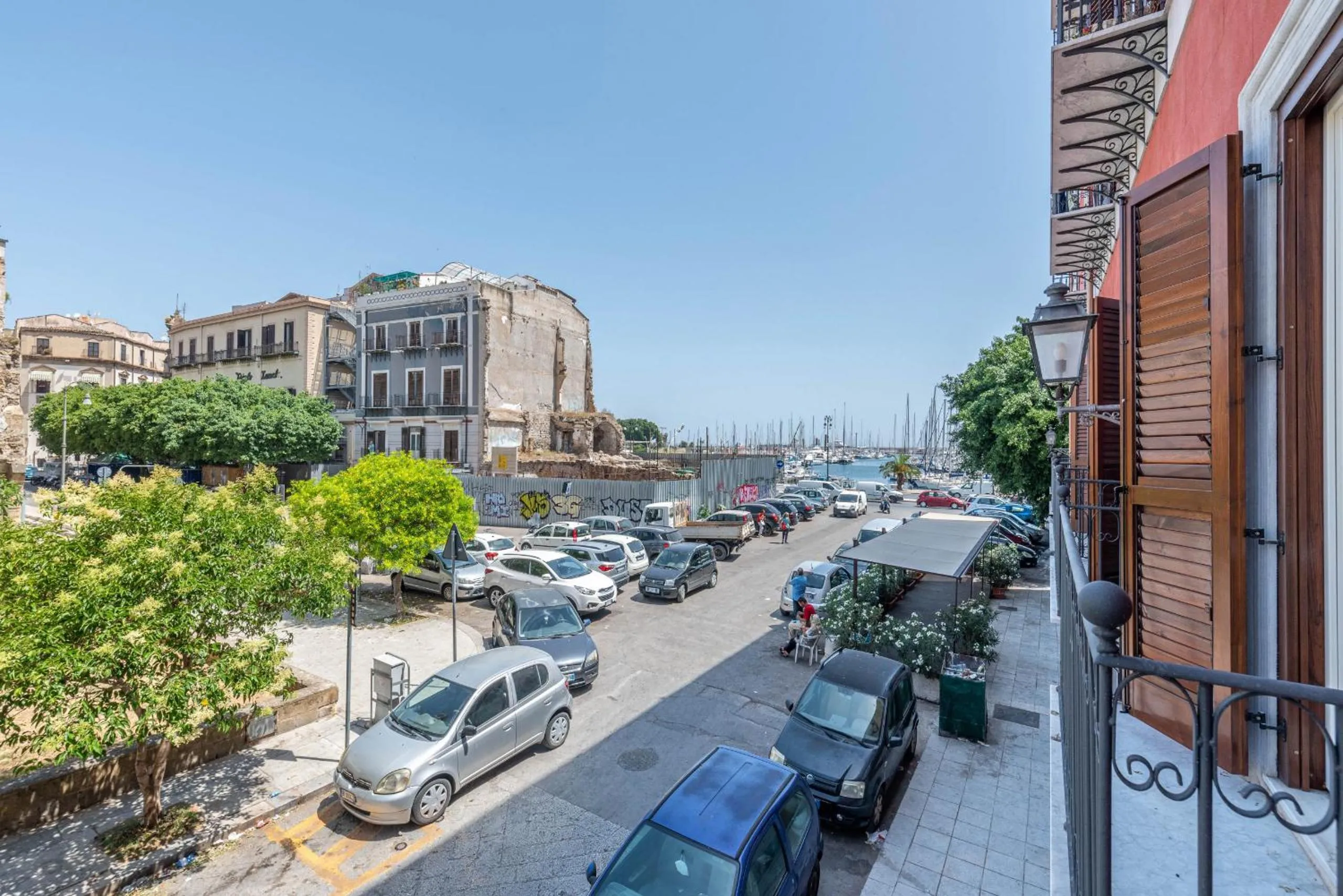 Balcony/Terrace in Apartments La Cala by Wonderful Italy