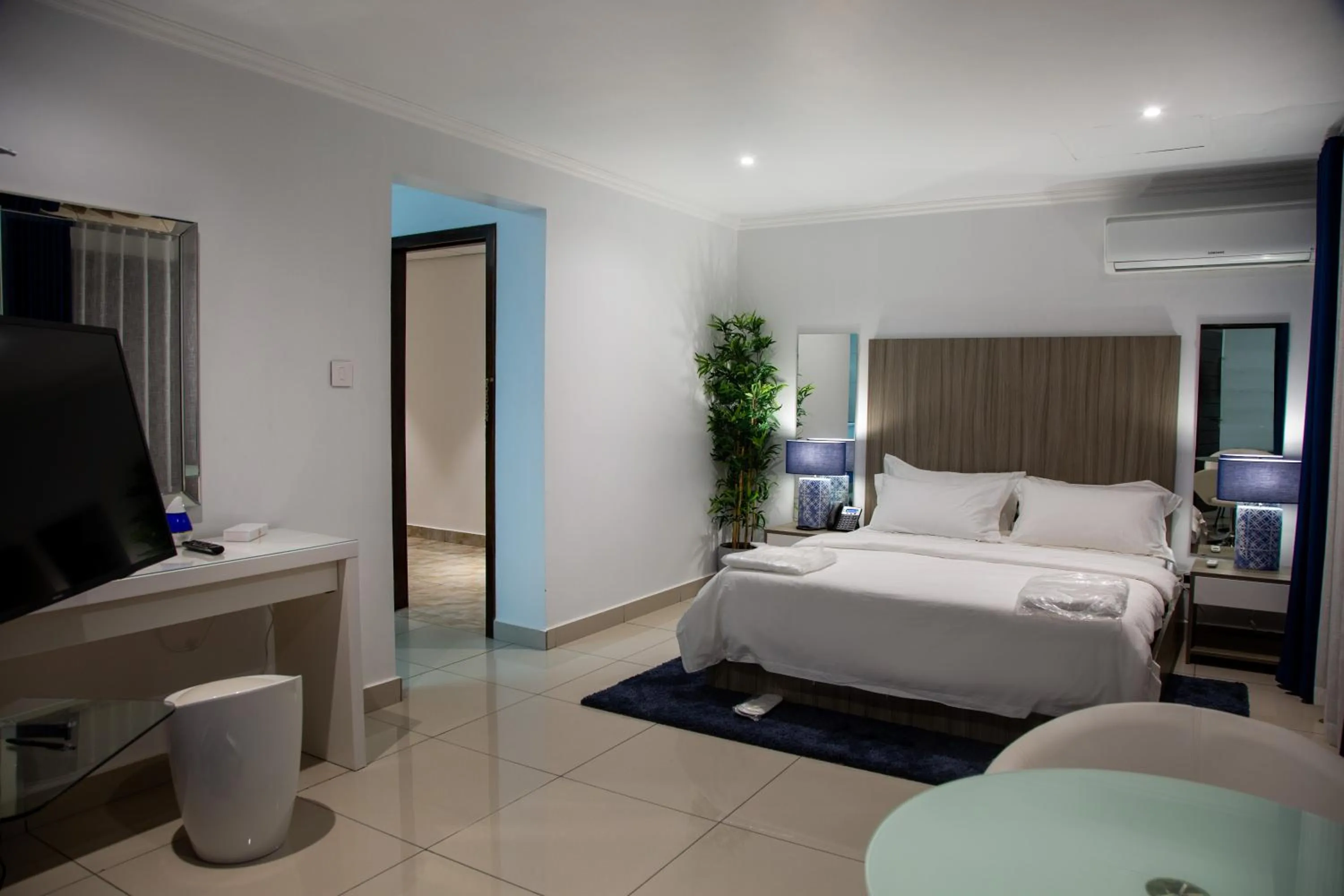 Photo of the whole room, Bed in WDC APARTHOTEL - BUEA