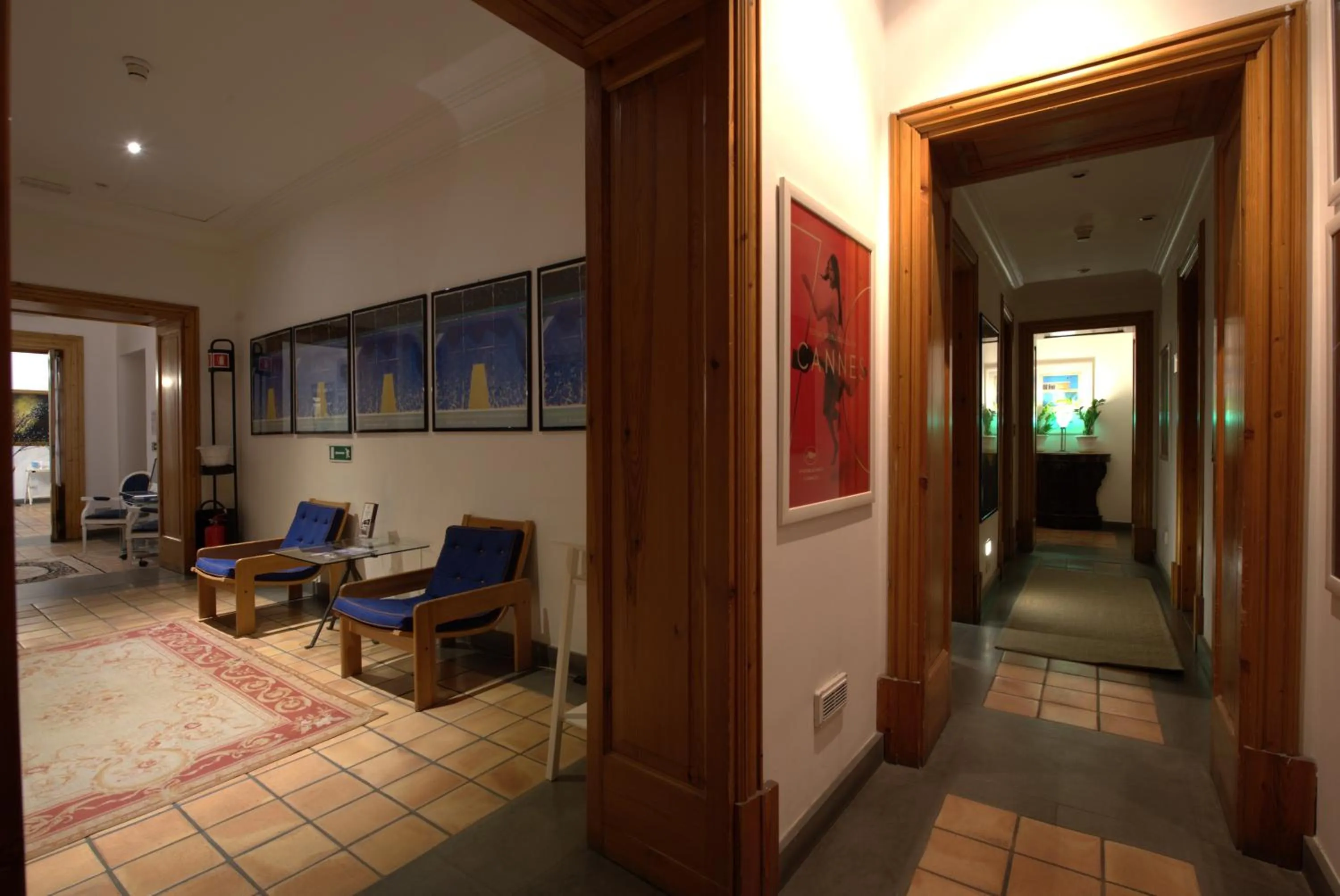 Seating area in Hotel Locanda Cairoli