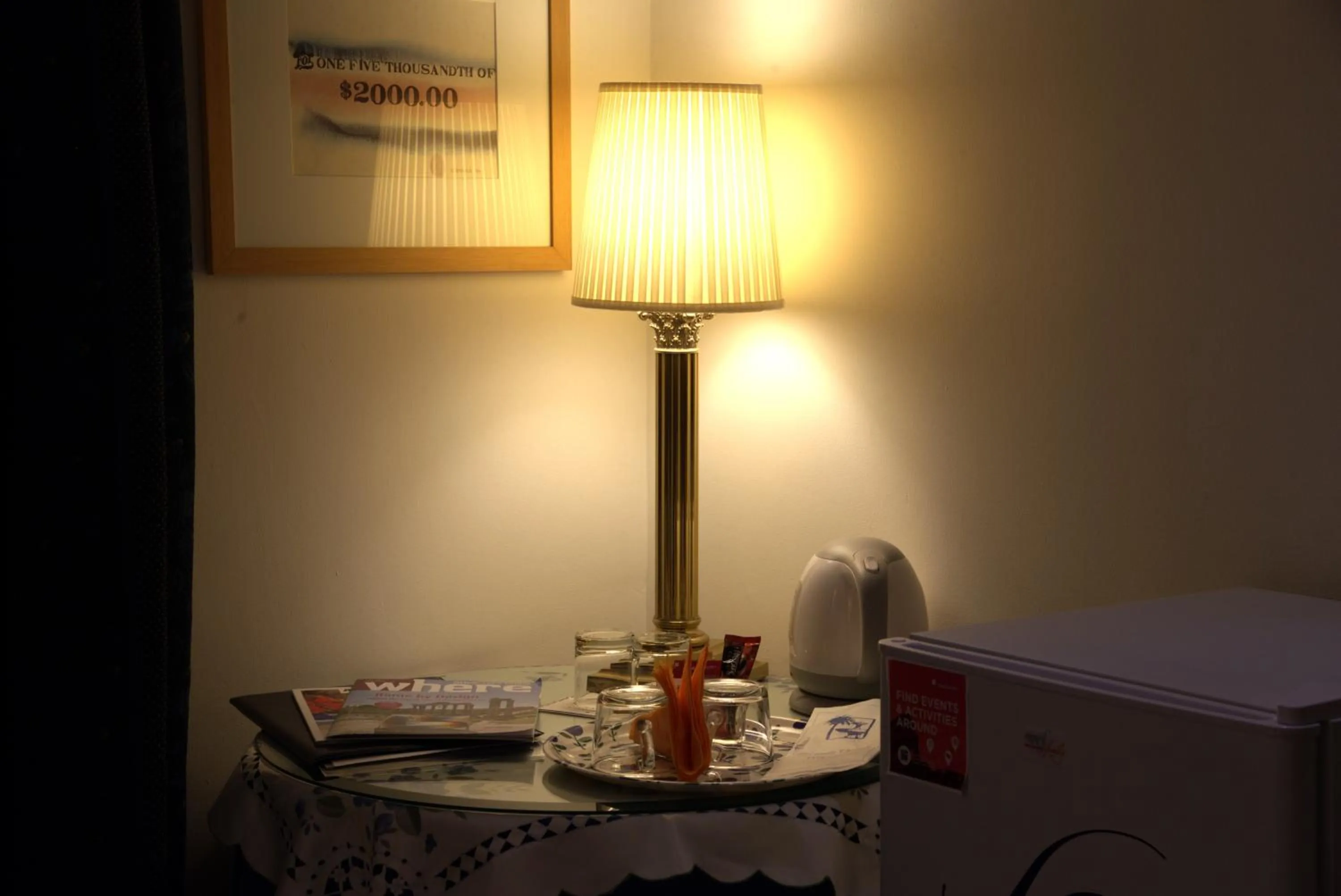 Decorative detail in Hotel Locanda Cairoli