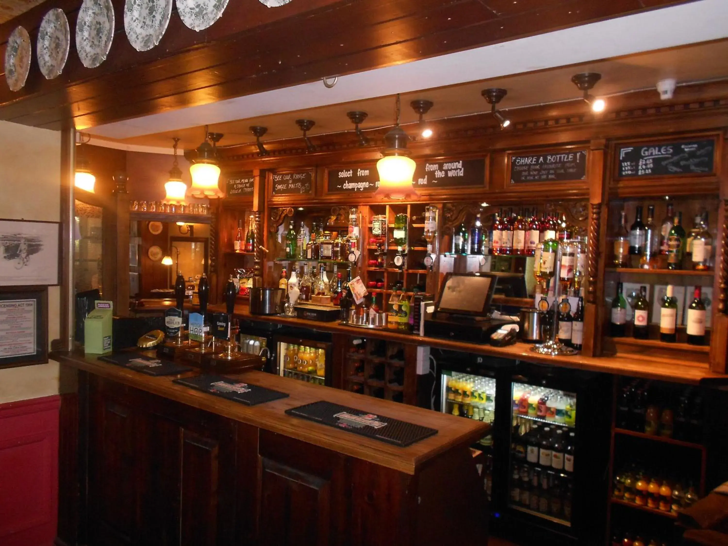 Lounge or bar in The Burley Inn Lounge or bar in The Burley Inn