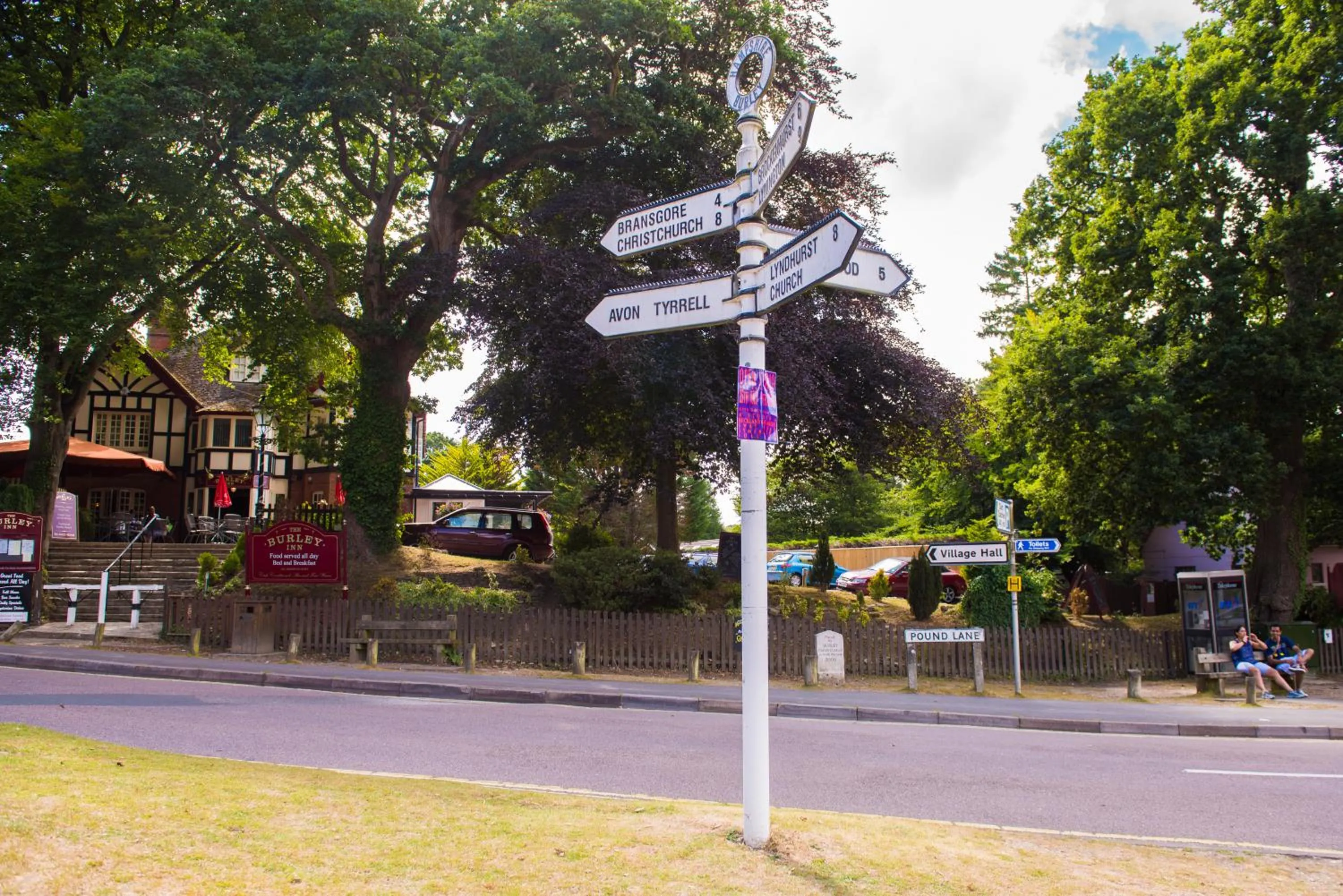 Decorative detail in The Burley Inn
