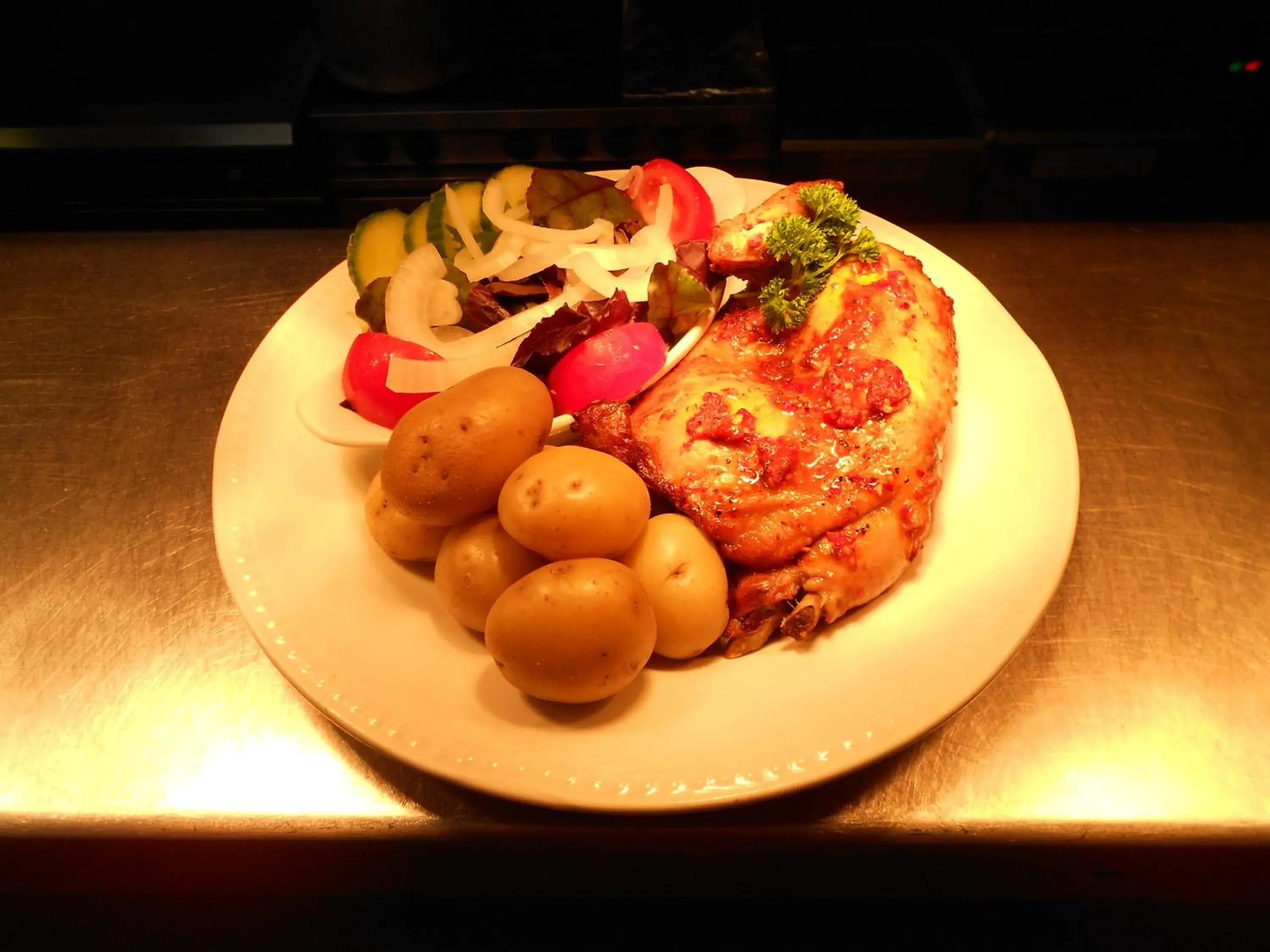 Food close-up in The Burley Inn Food close-up in The Burley Inn