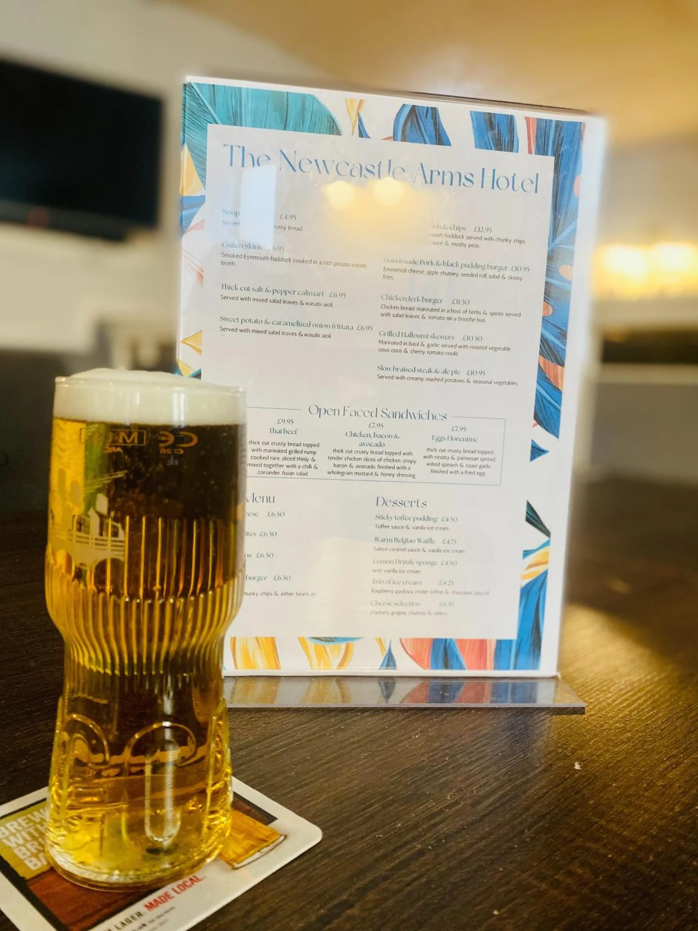 Lounge or bar in Newcastle Arms Hotel